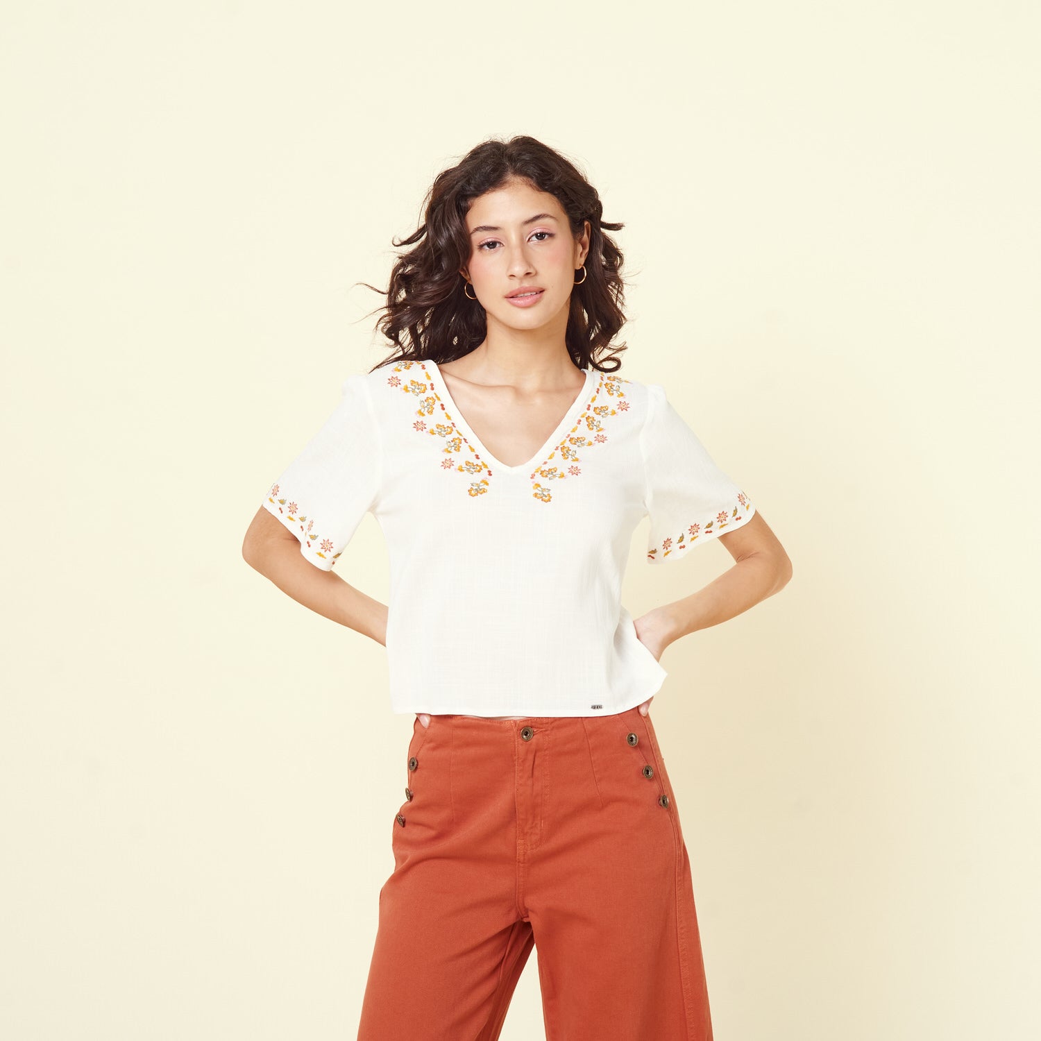 Blusa Enza Blanco