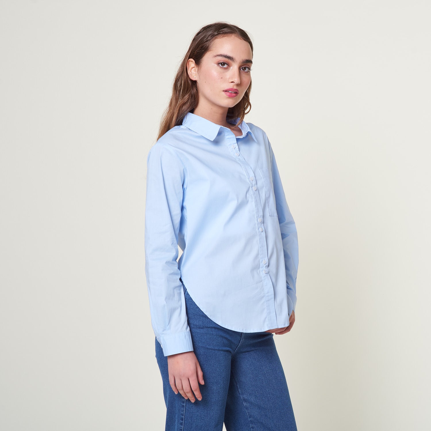 Blusa Falak Celeste