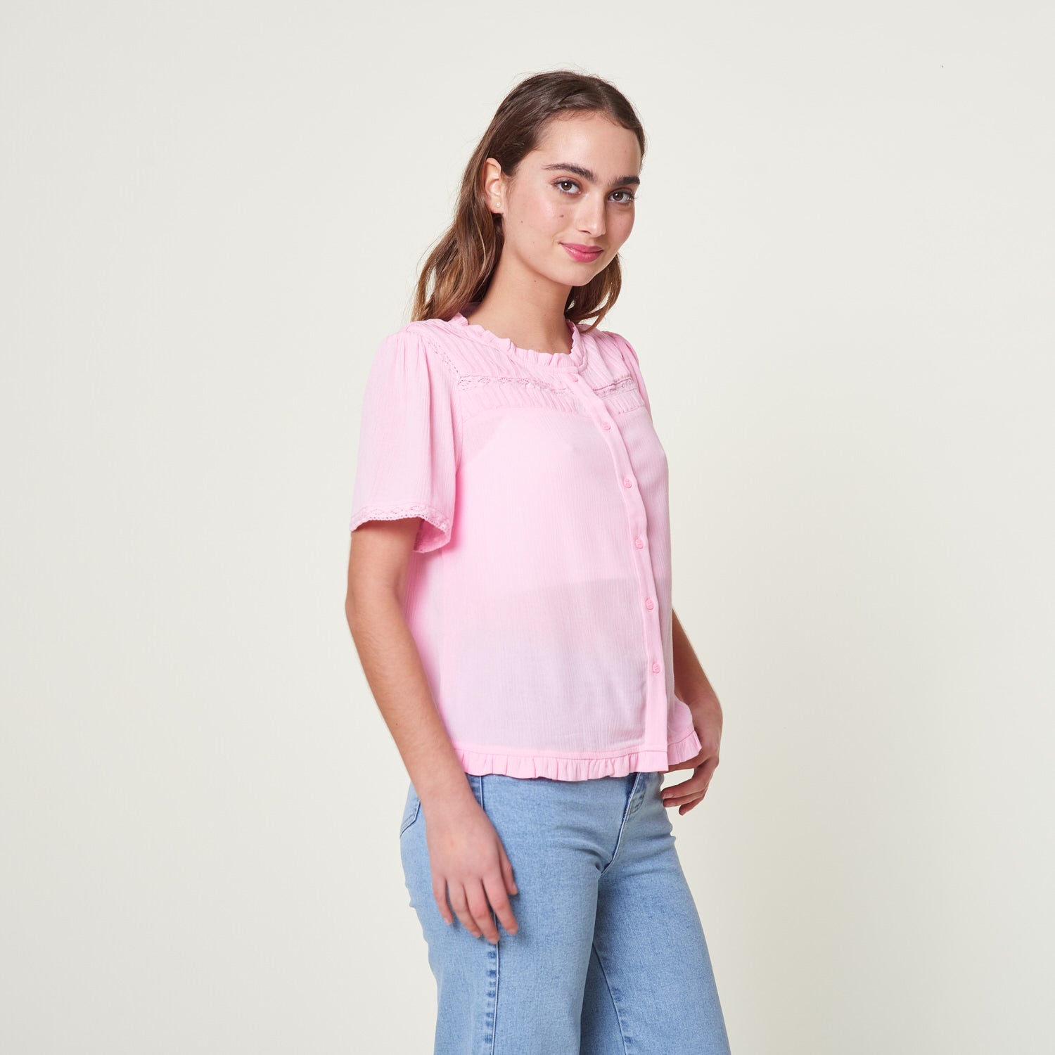 Blusa Fancy Rosado