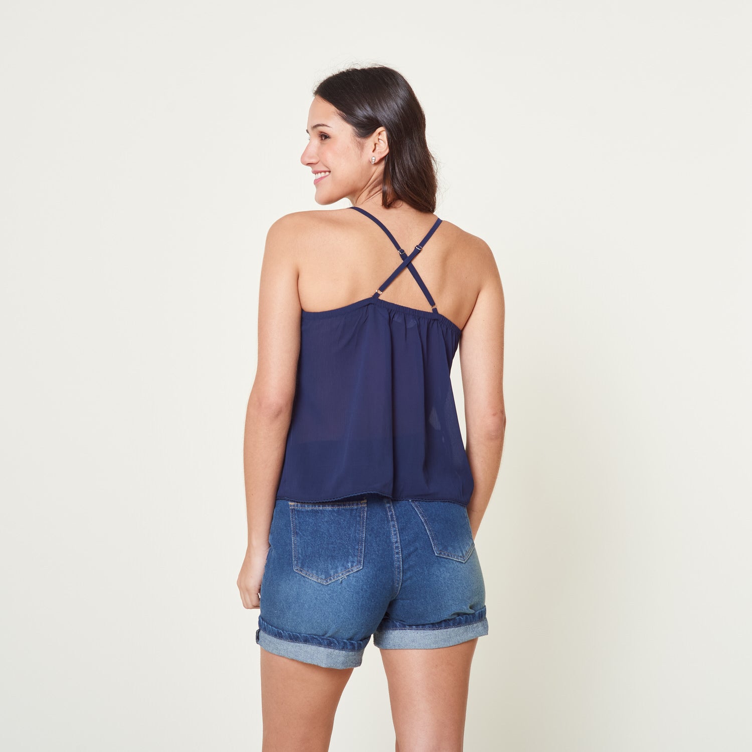 Blusa Fania Azul