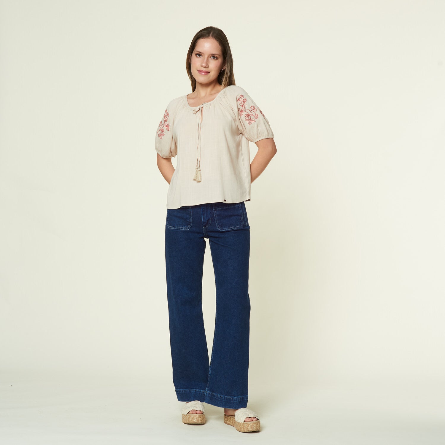 Blusa Fatima Beige