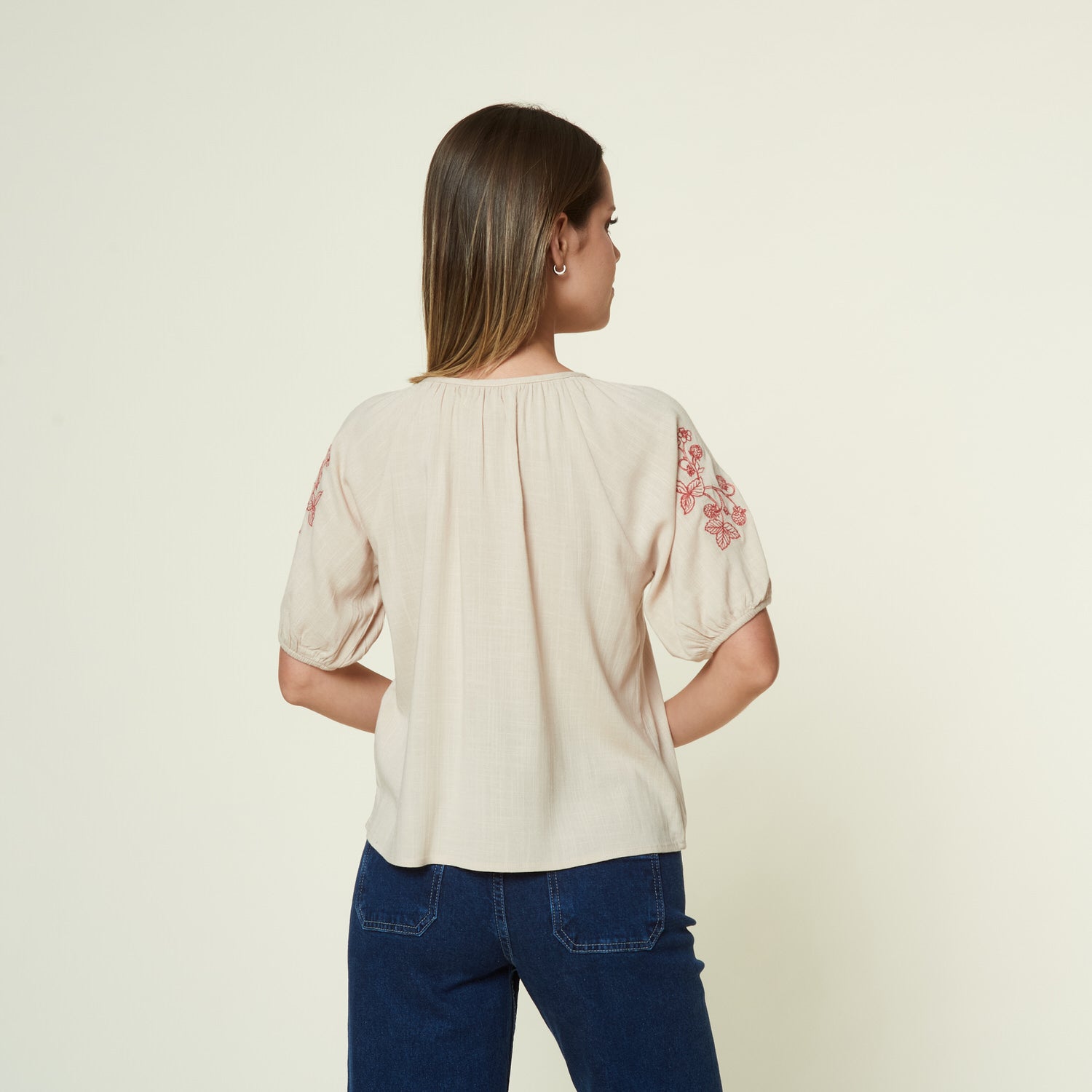 Blusa Fatima Beige