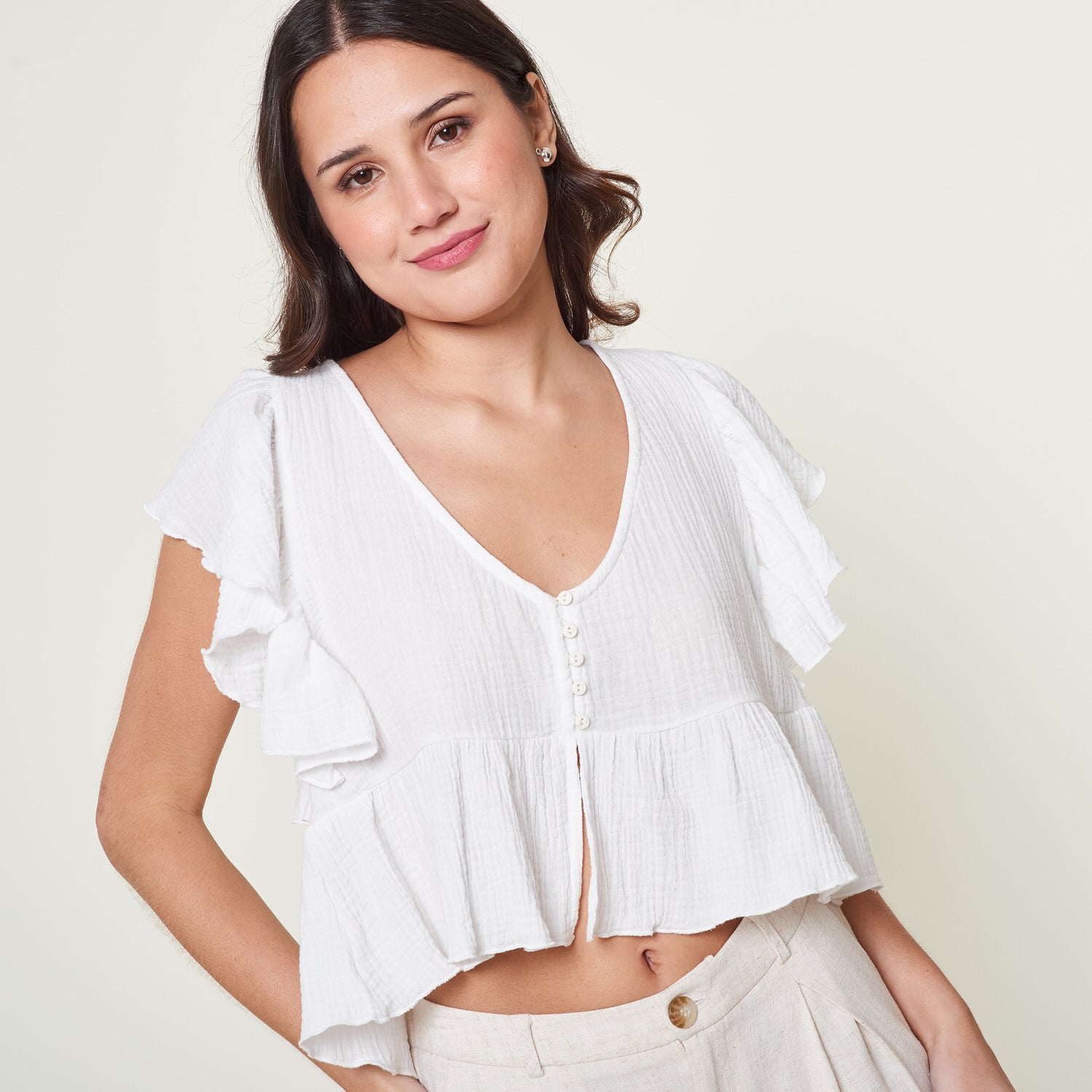 Blusa Flixi Blanco