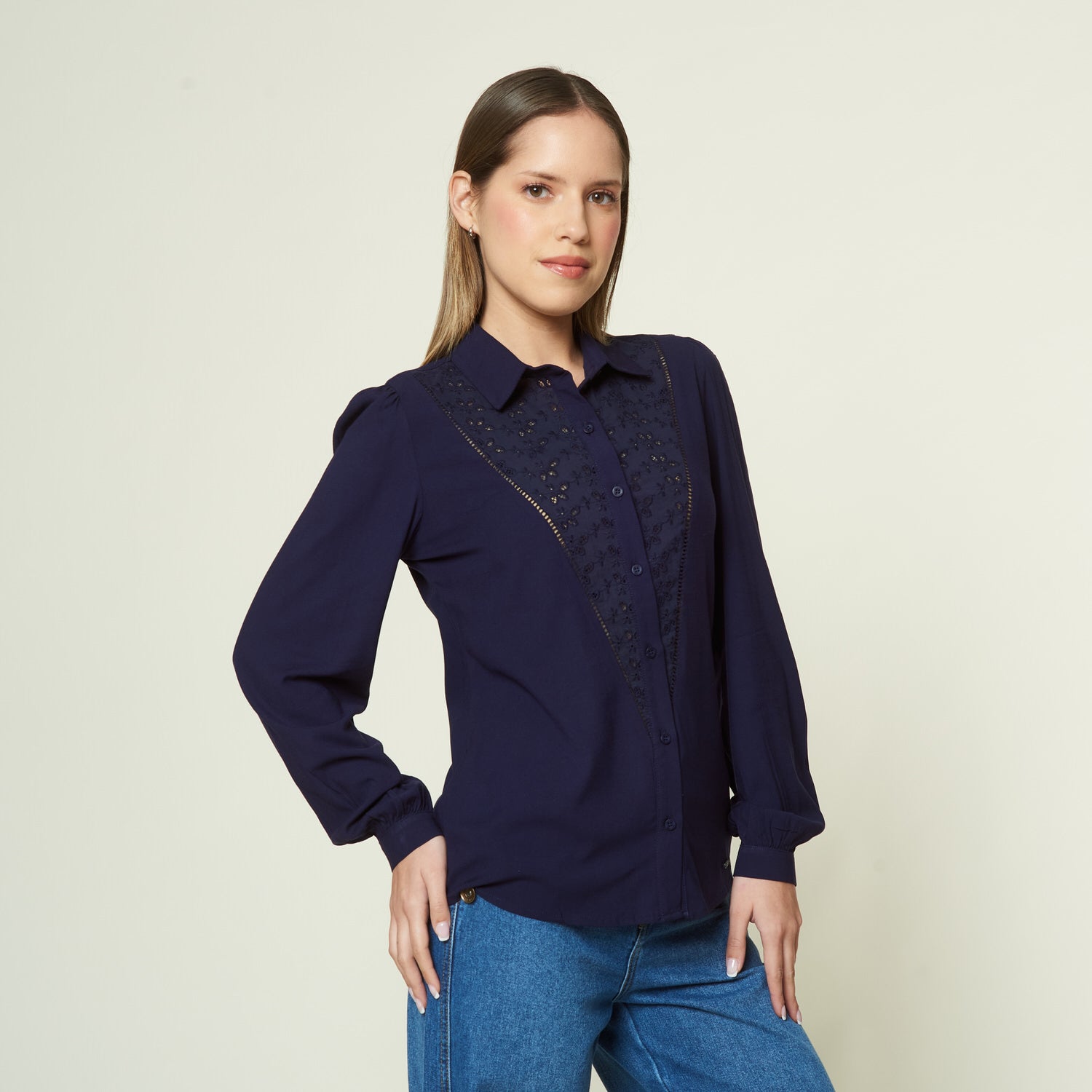 Blusa Florenchia Azul