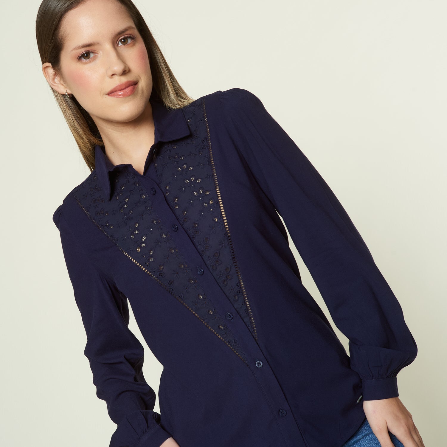 Blusa Florenchia Azul