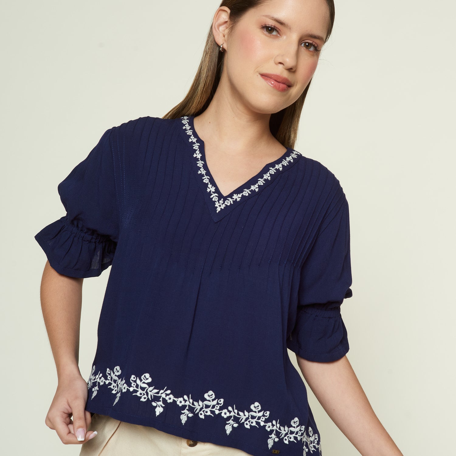 Blusa Galilea Azul
