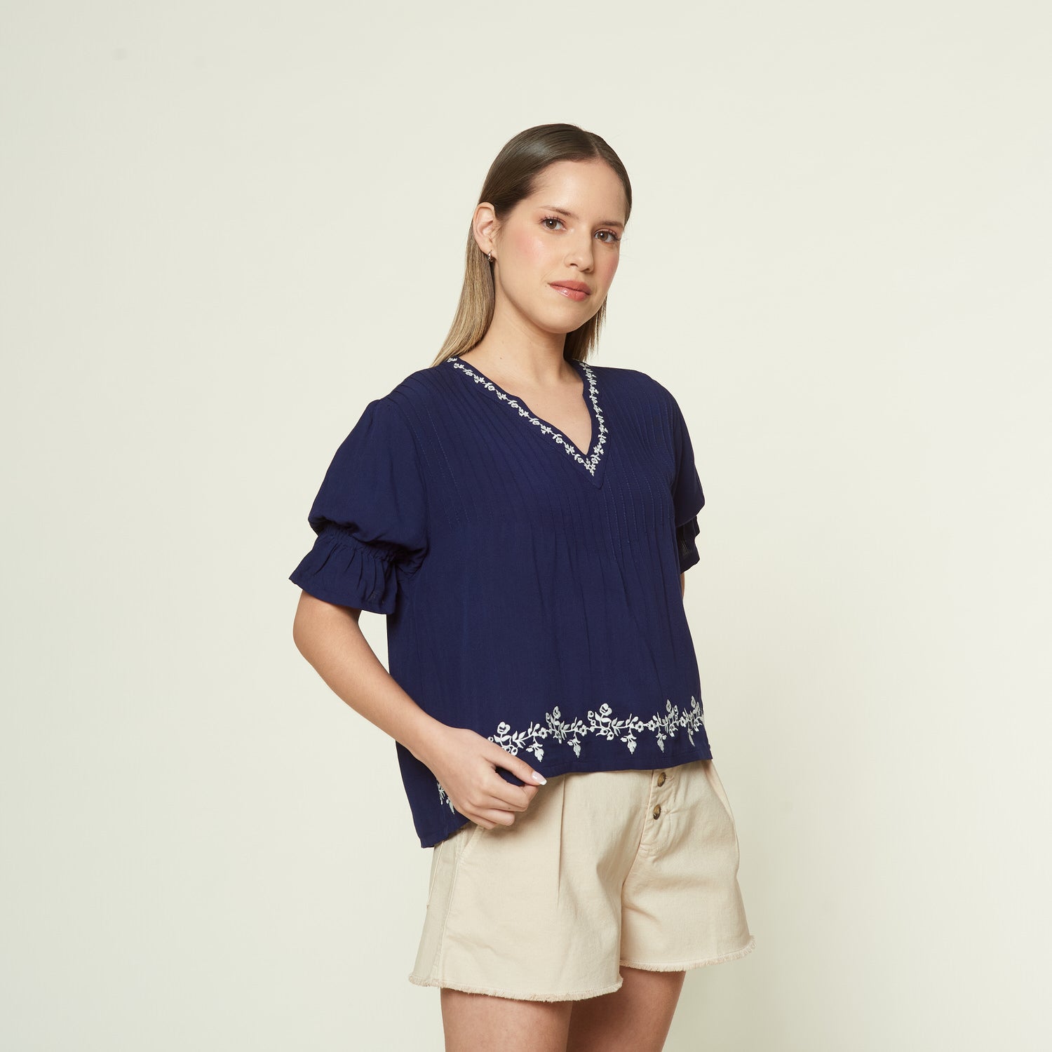 Blusa Galilea Azul