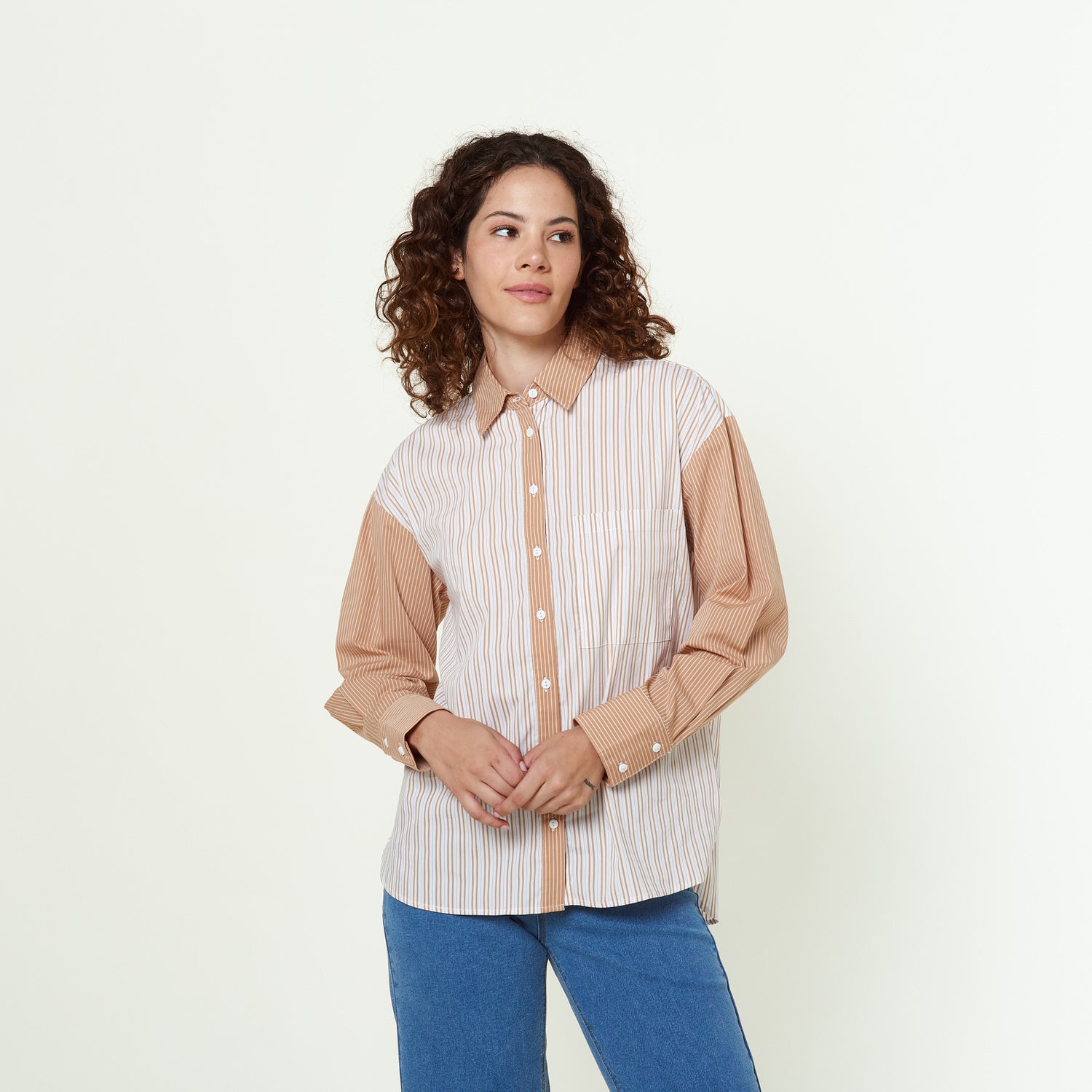 Blusa Giordana Beige