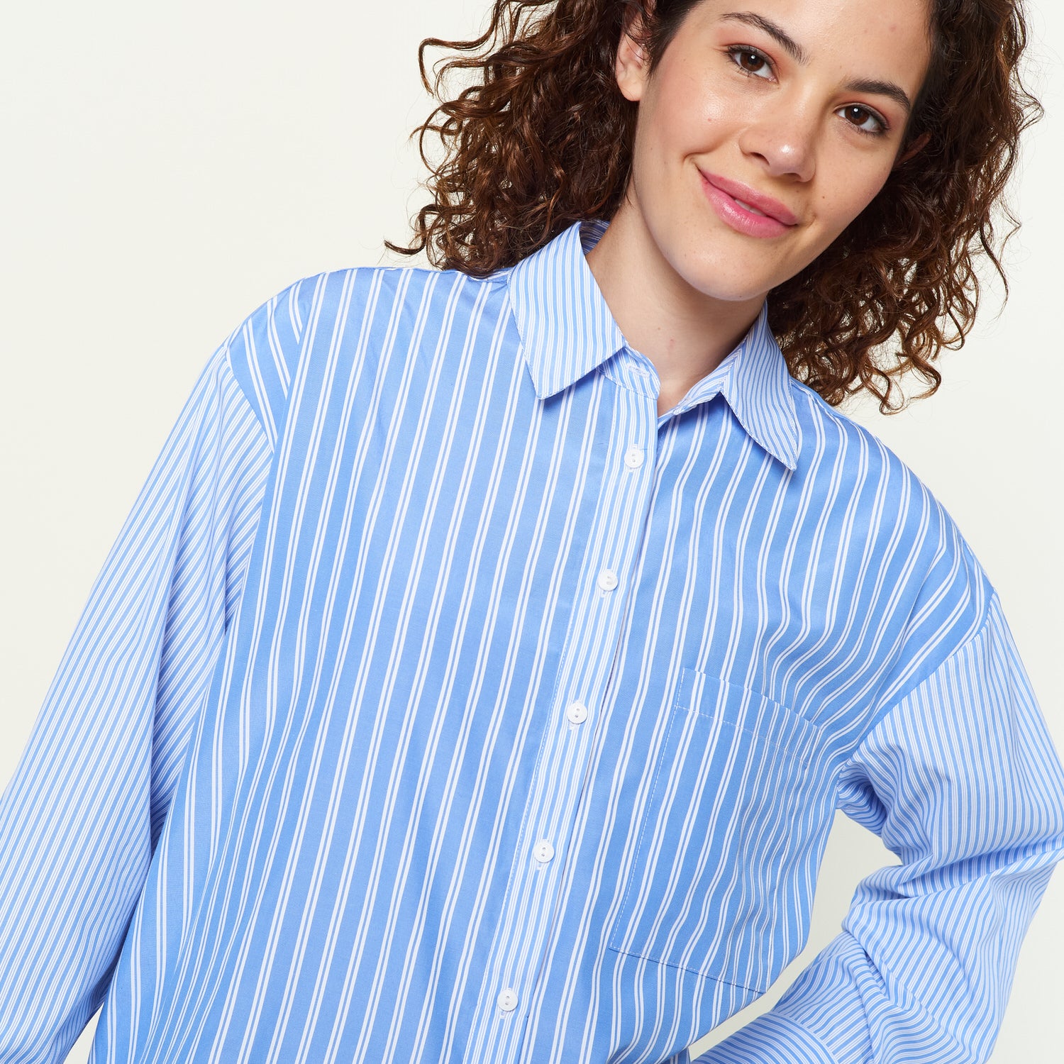 Blusa Giordana Celeste