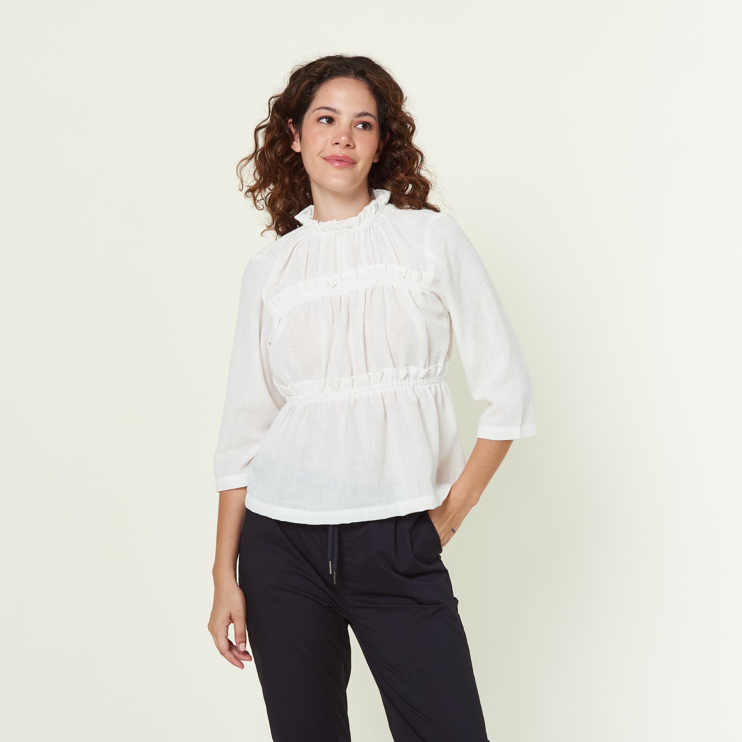 Blusa Giuliana Hueso