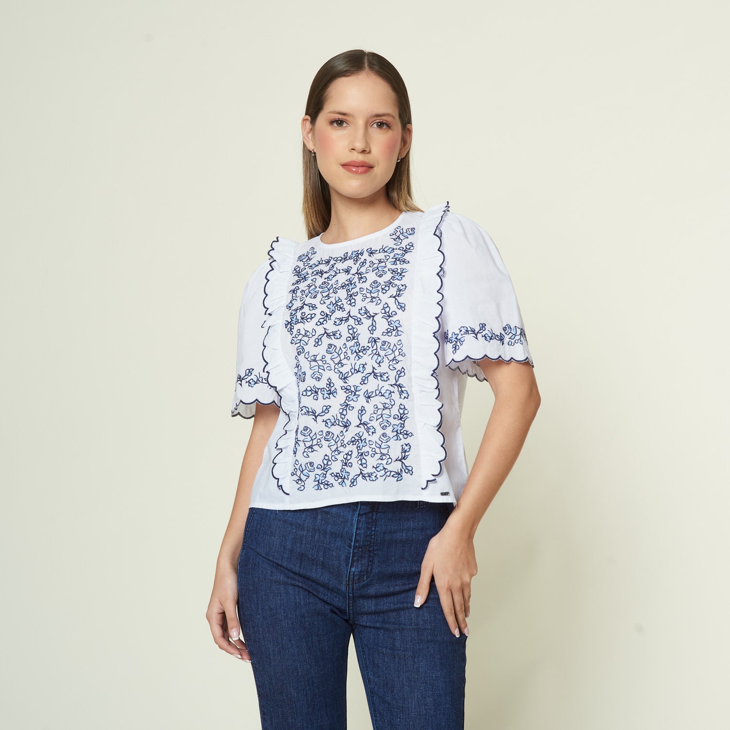 Blusa Guillerma Blanco