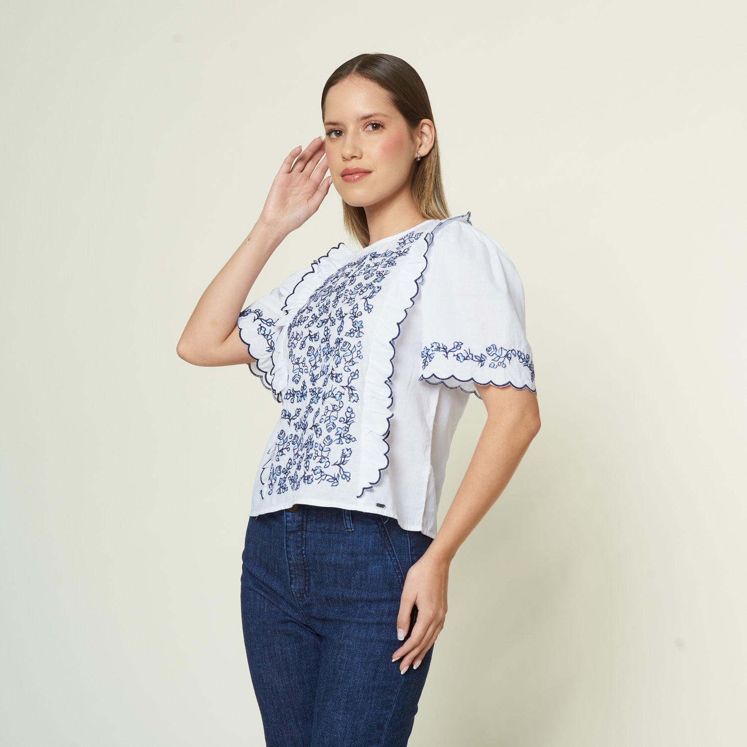 Blusa Guillerma Blanco