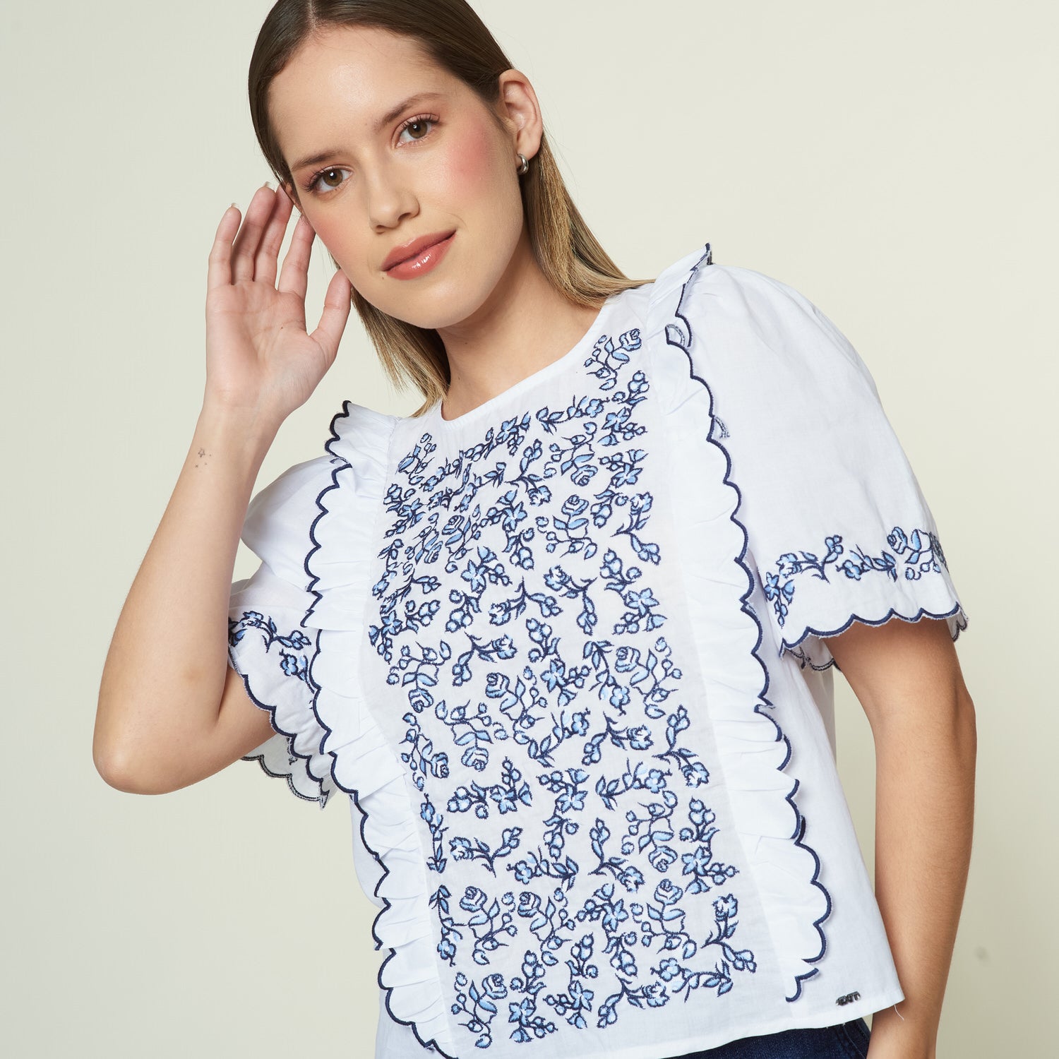 Blusa Guillerma Blanco