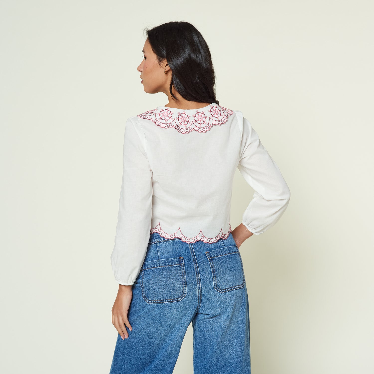 Blusa Hadassa Hueso