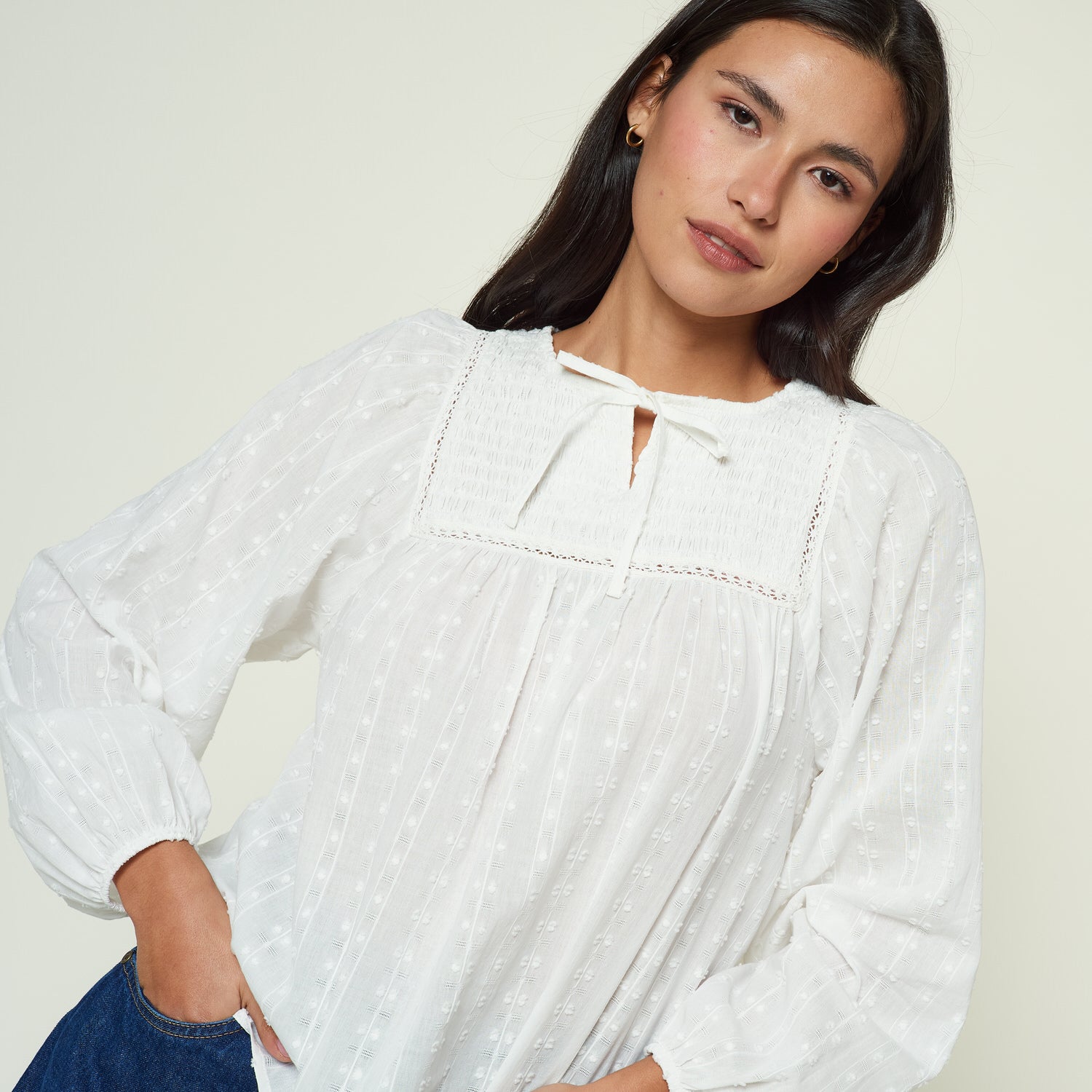 Blusa Hanna Hueso