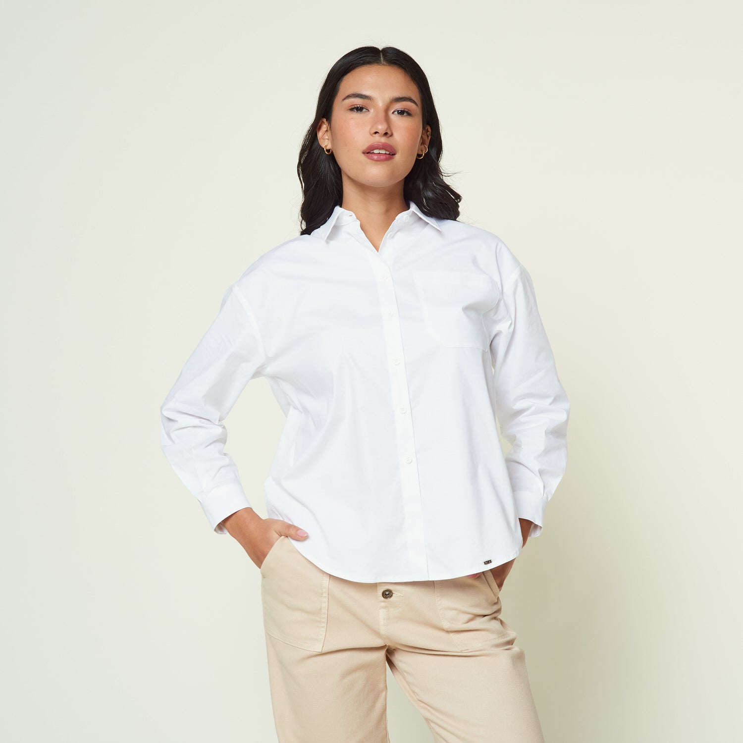 Blusa Hanza Hueso