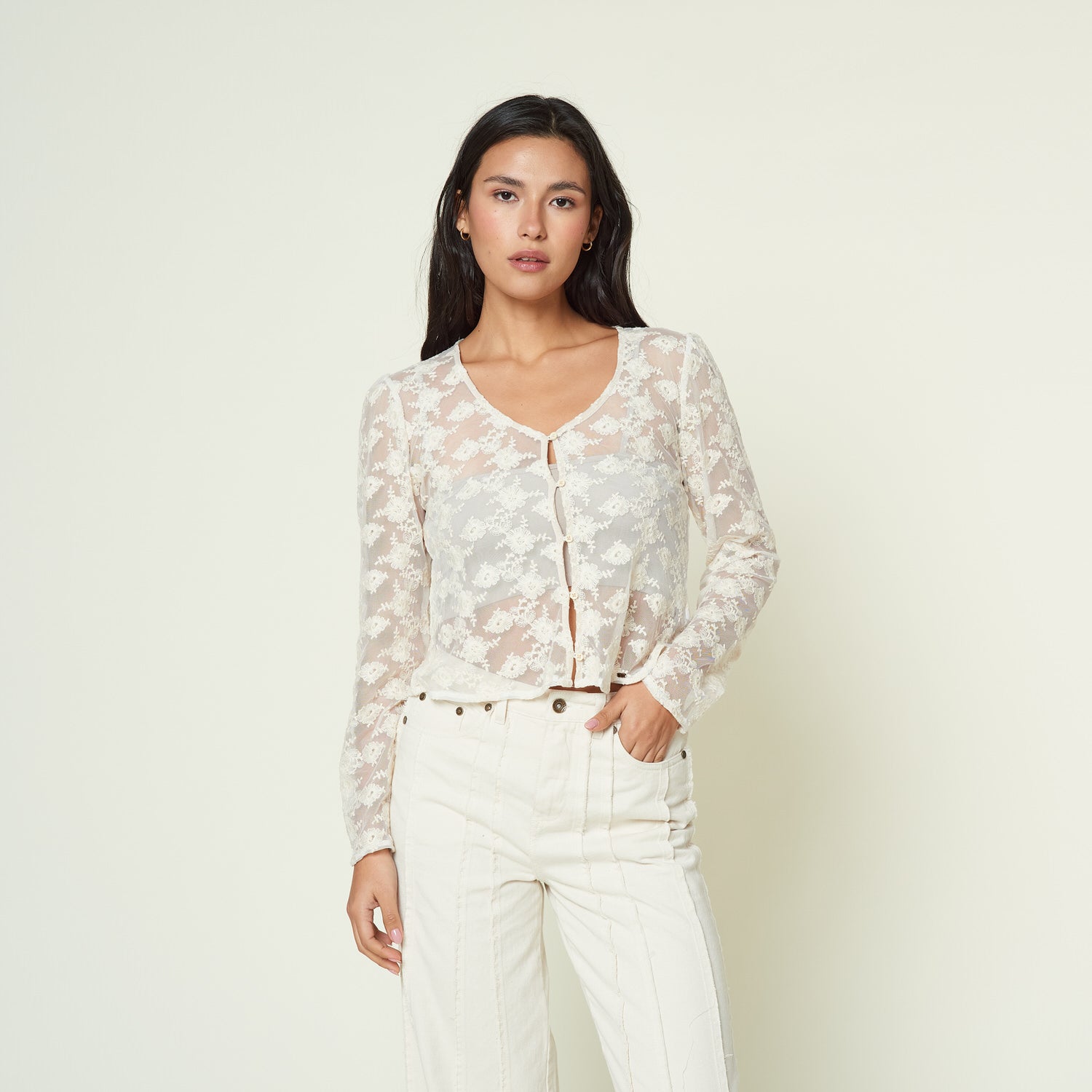 Blusa Hayde Crudo
