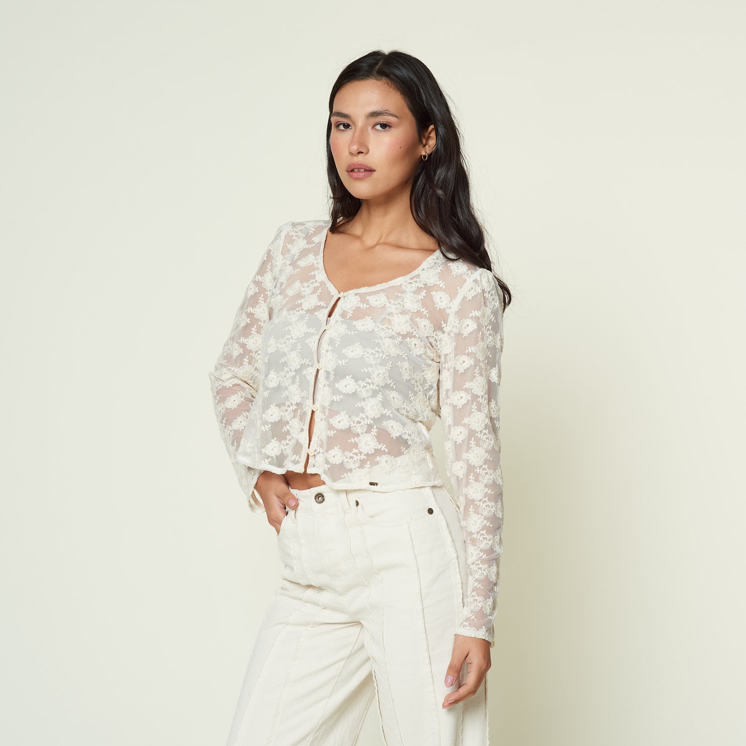 Blusa Hayde Crudo