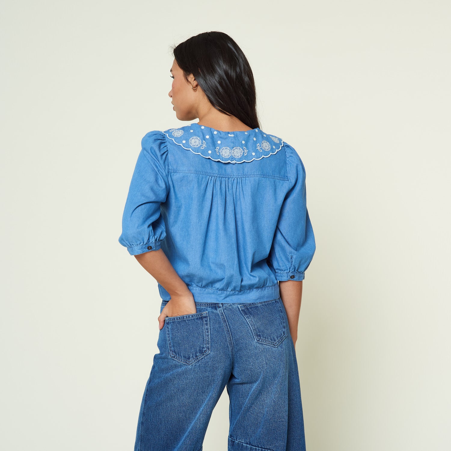 Blusa Heder Celeste