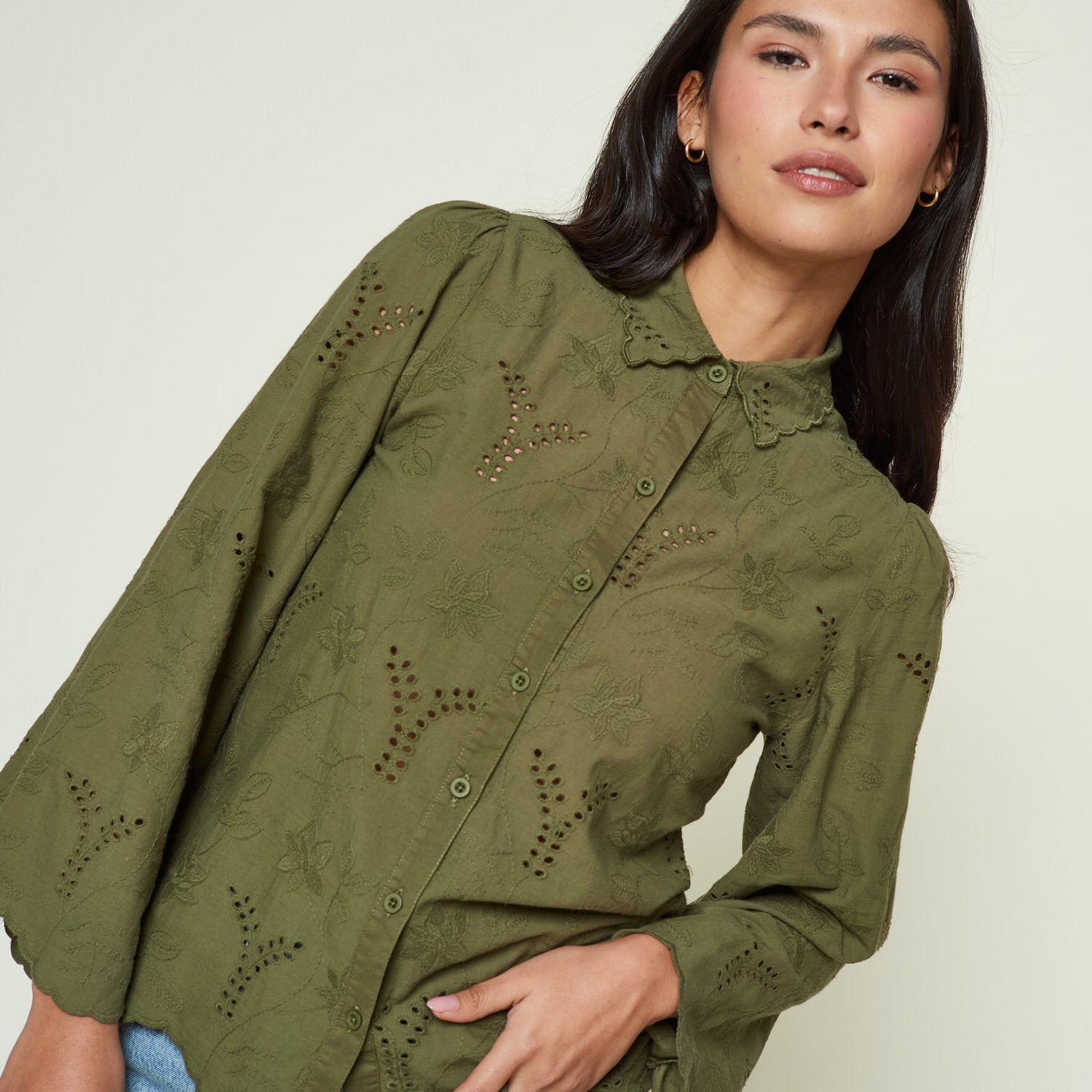 Blusa Holanda Verde