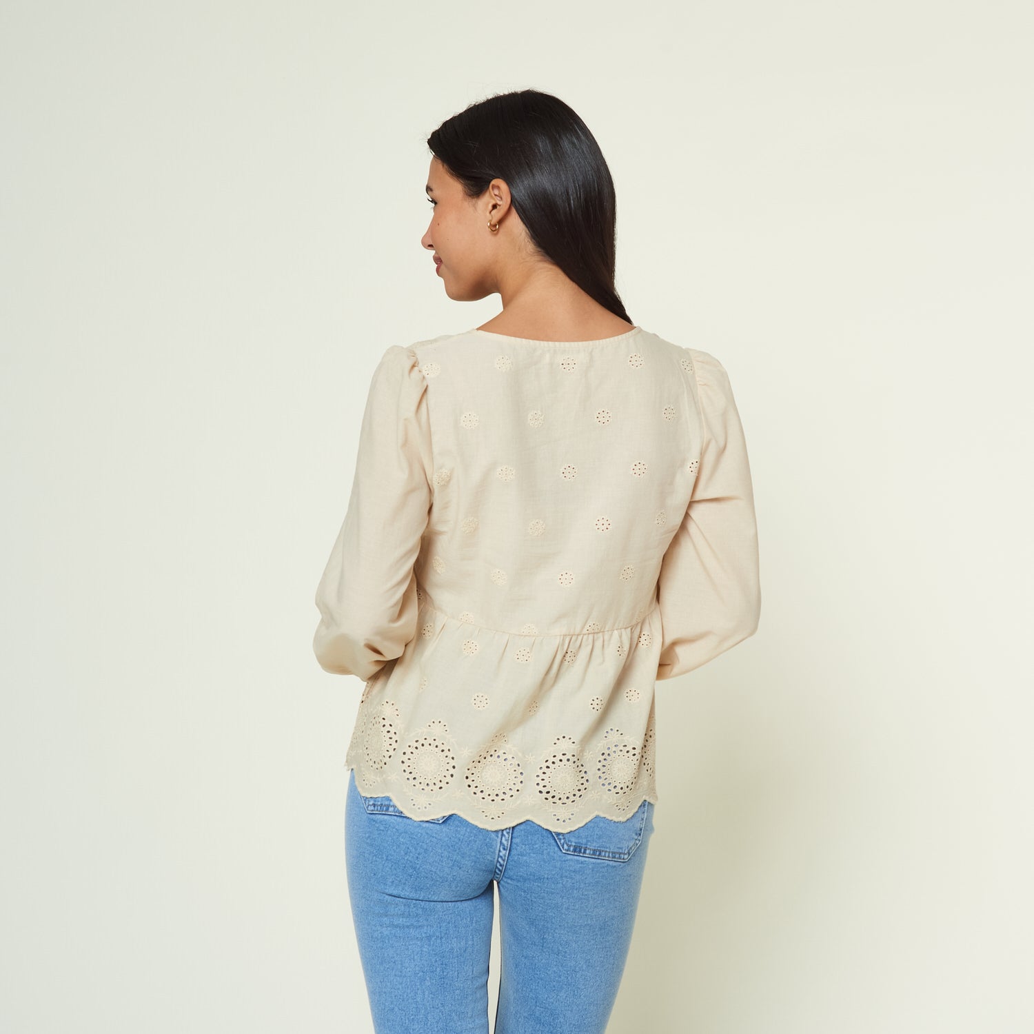 Blusa Hyptia Beige