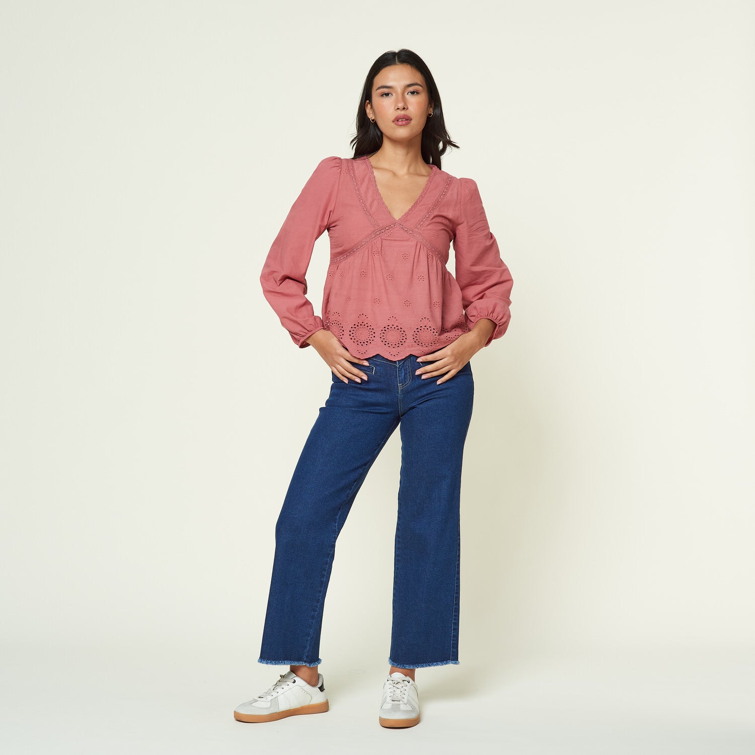 Blusa Hyptia Palo Rosa