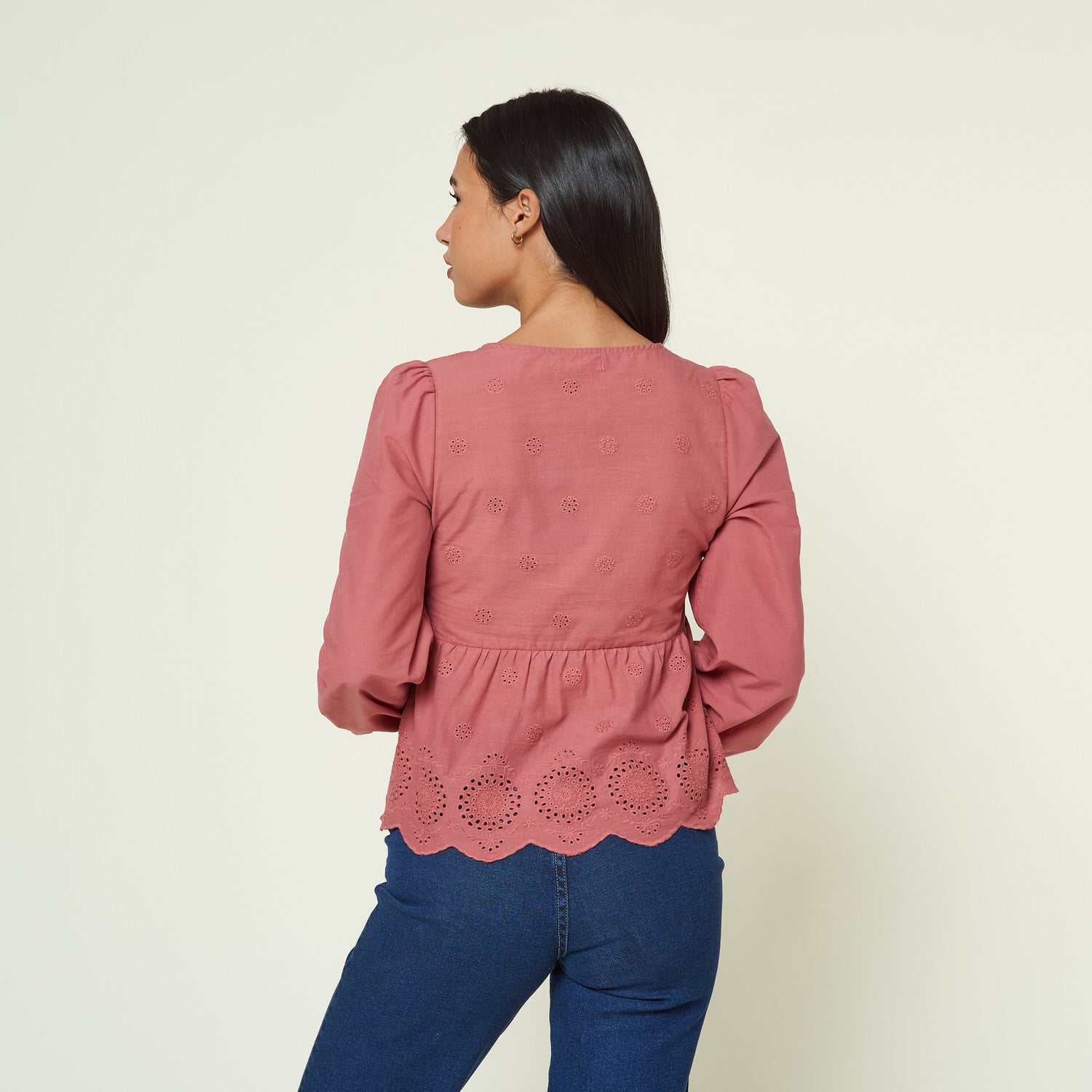 Blusa Hyptia Palo Rosa