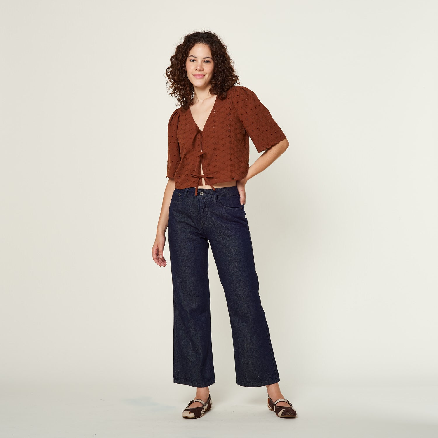 Blusa Jessica Marron
