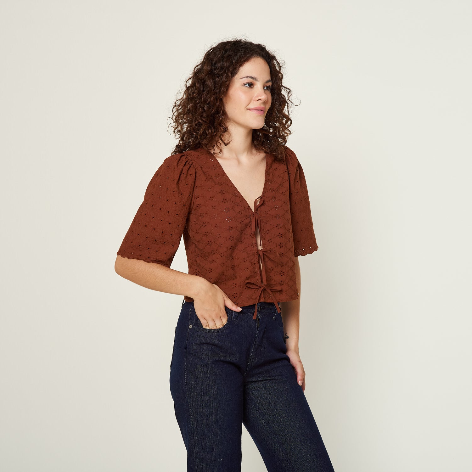 Blusa Jessica Marron
