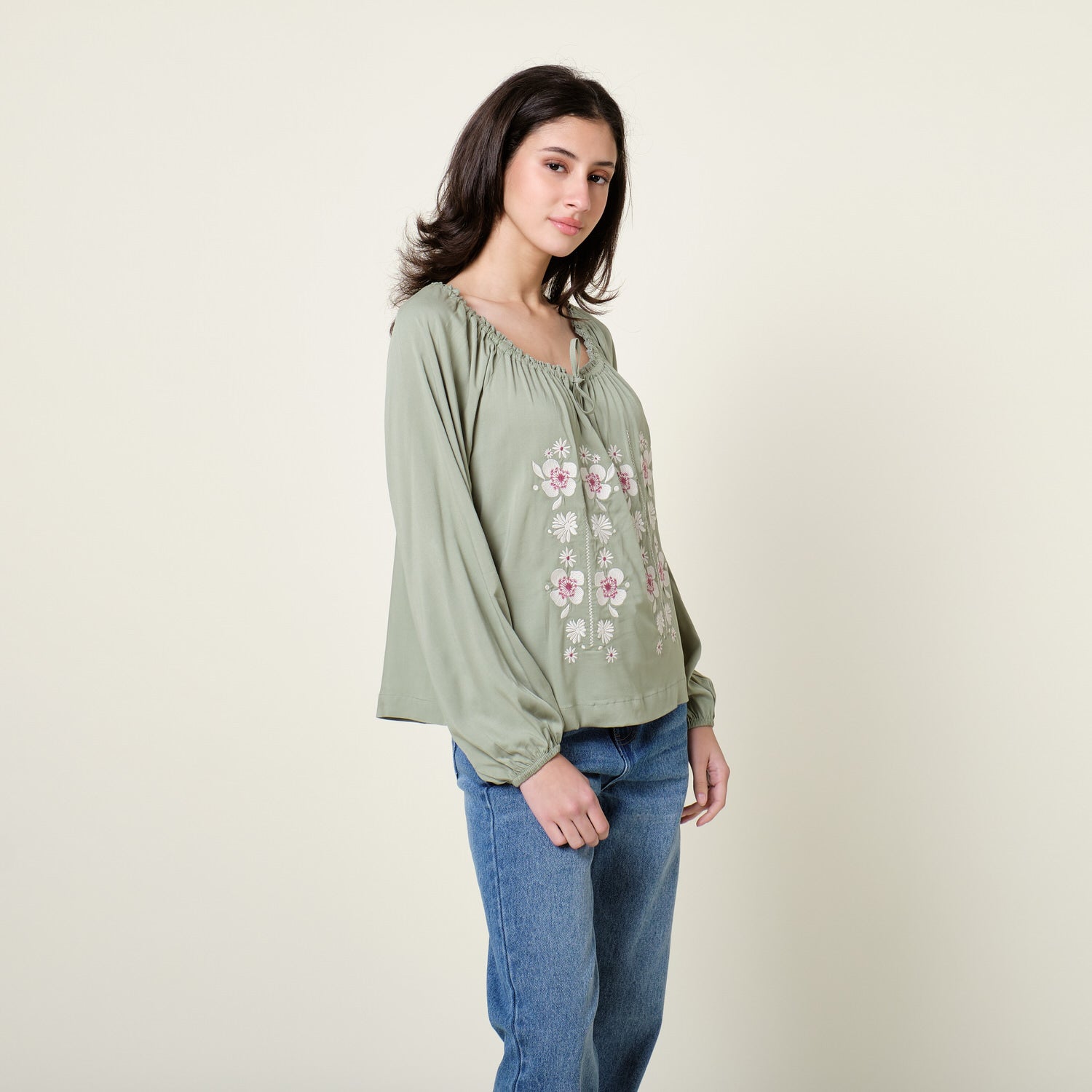 Blusa Lana Verde