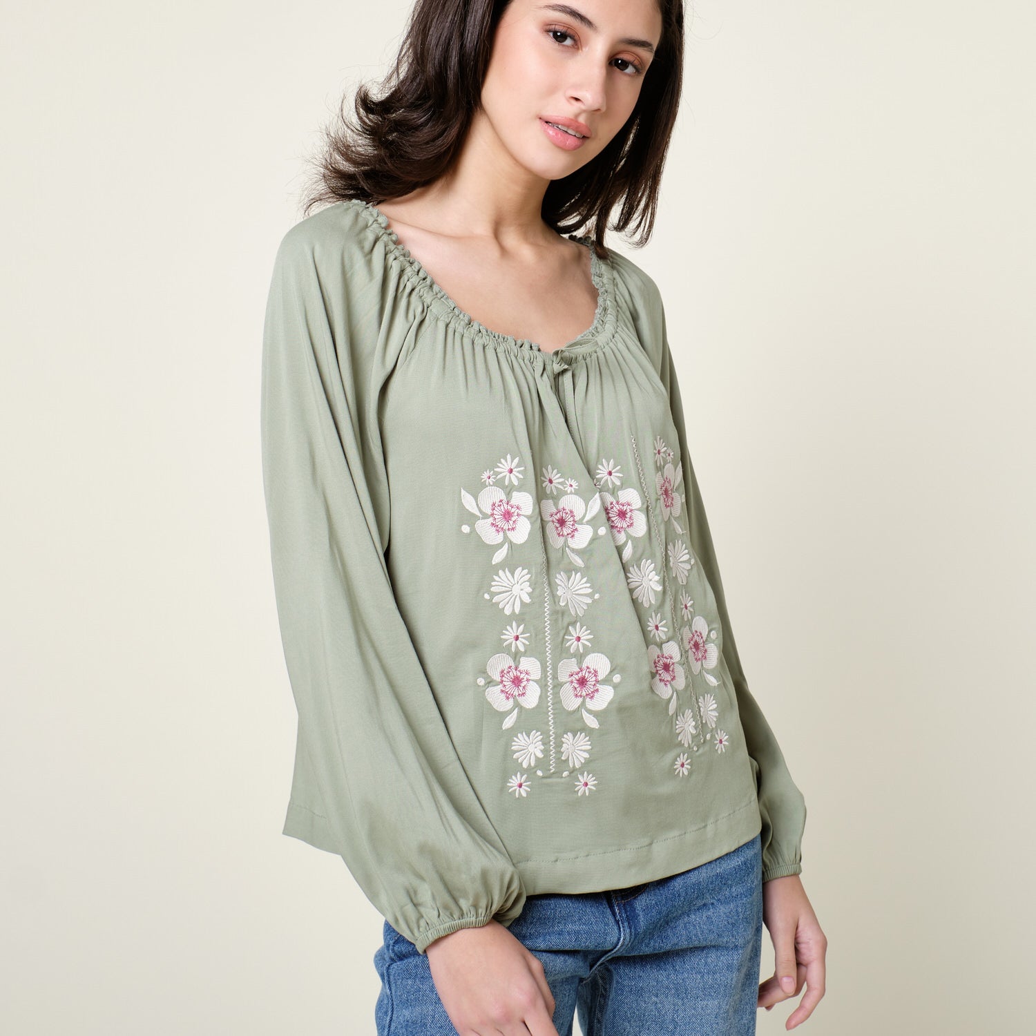 Blusa Lana Verde