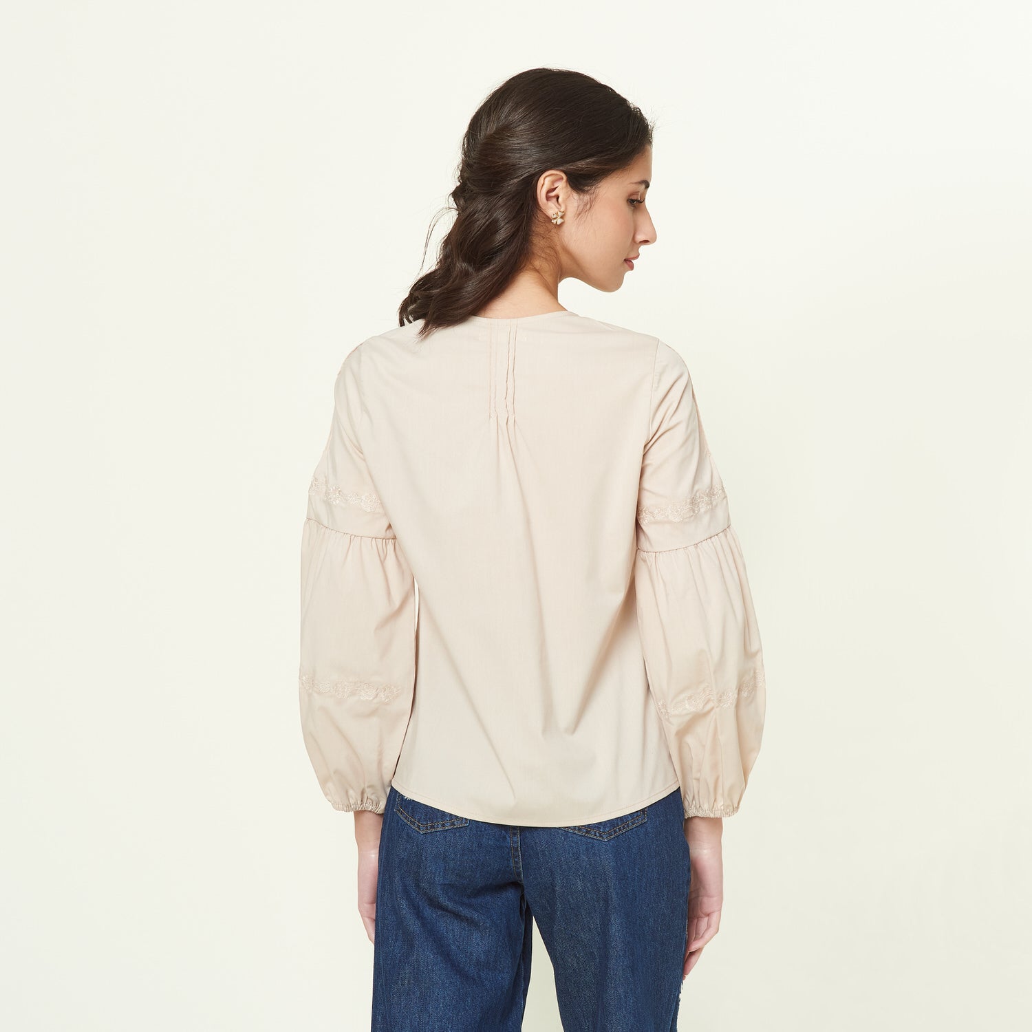 Blusa Lauretta Beige