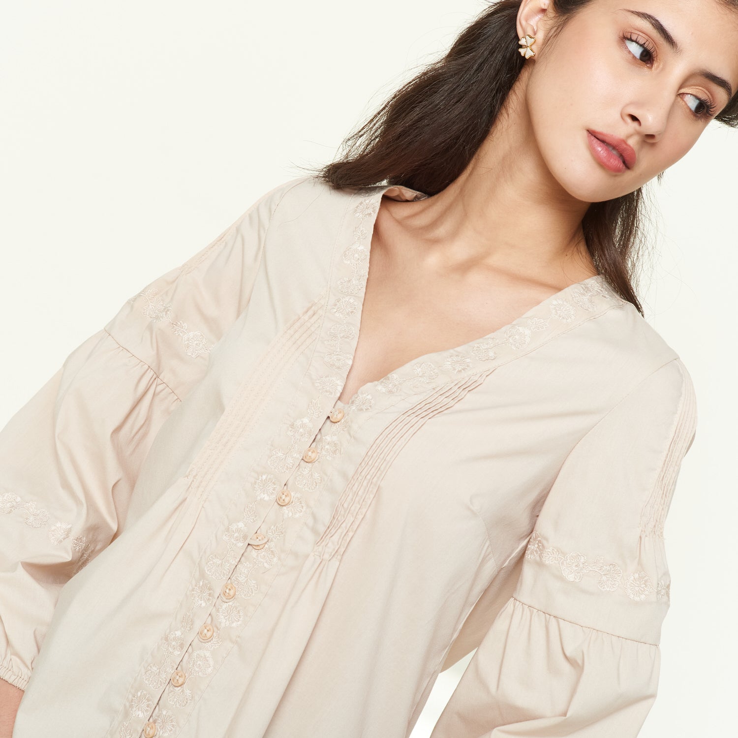 Blusa Lauretta Beige