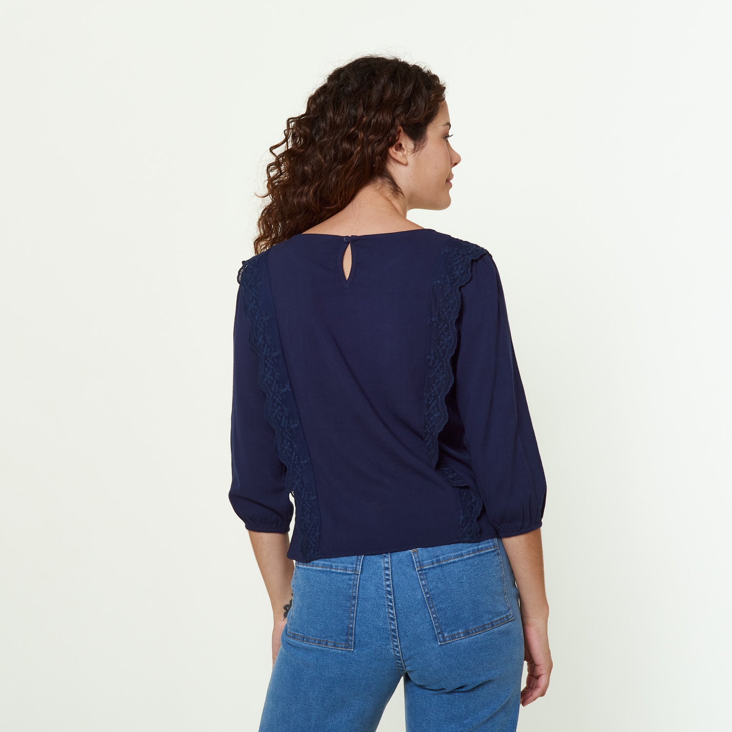 Blusa New Lina Azul