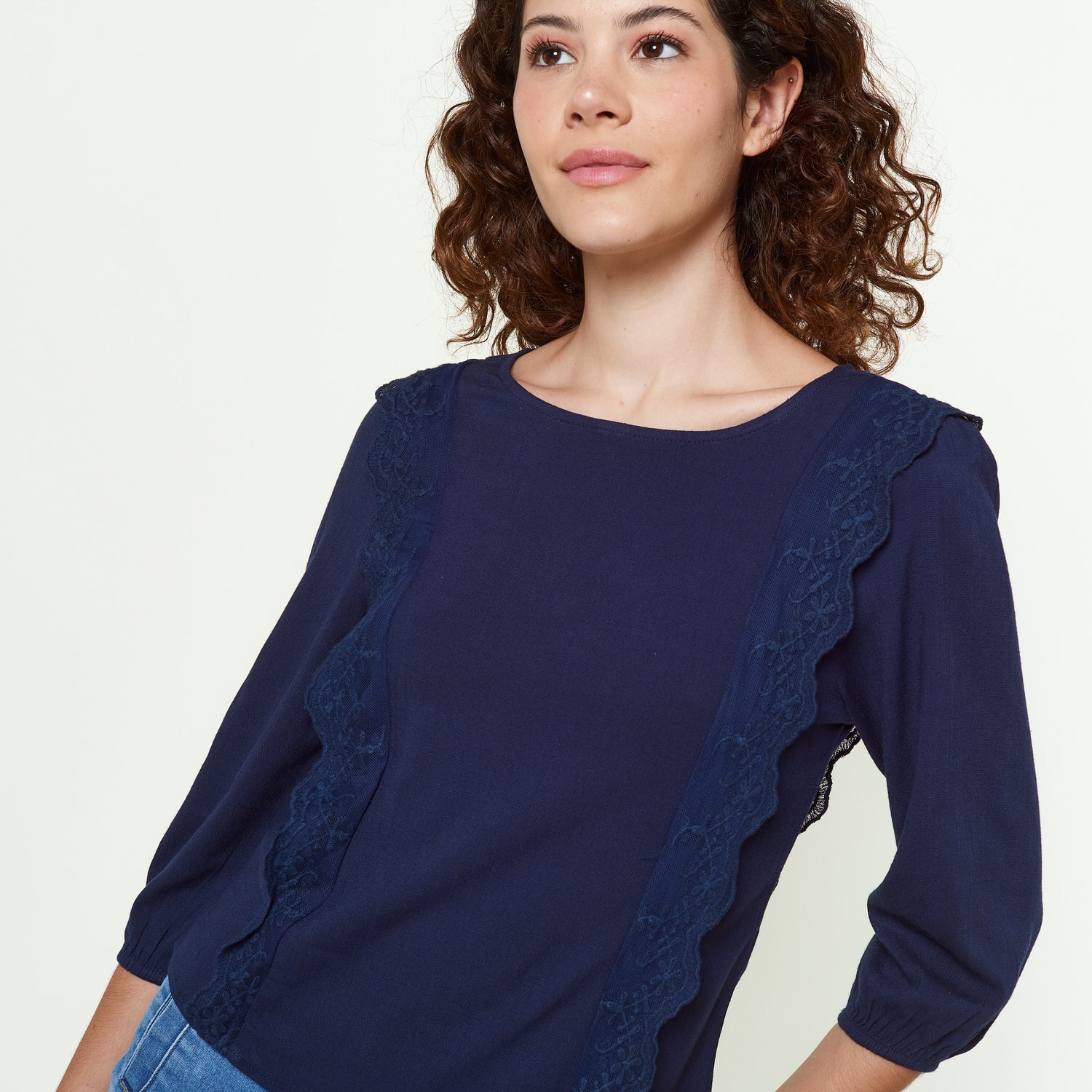 Blusa New Lina Azul