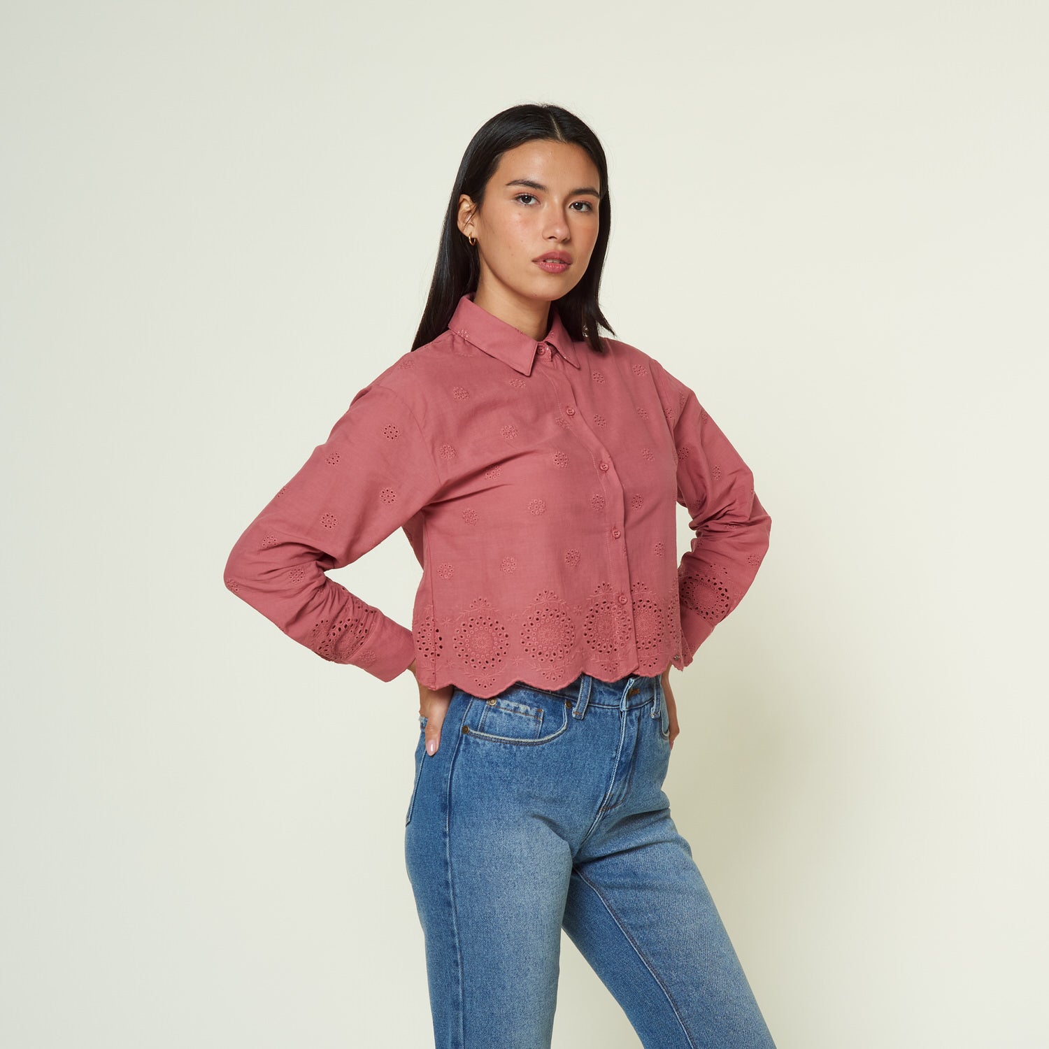 Blusa New Tala Palo Rosa