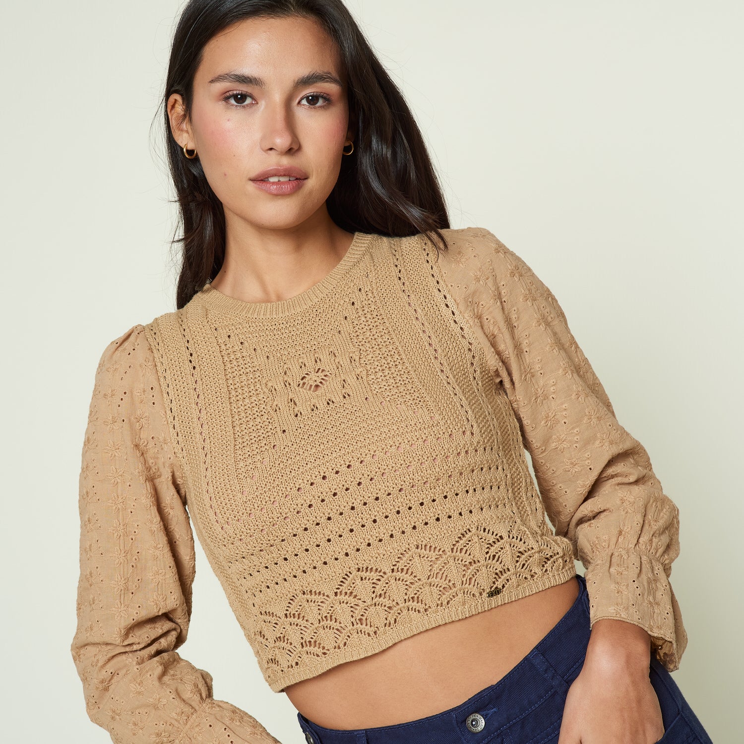 Blusa New Tarasia Beige