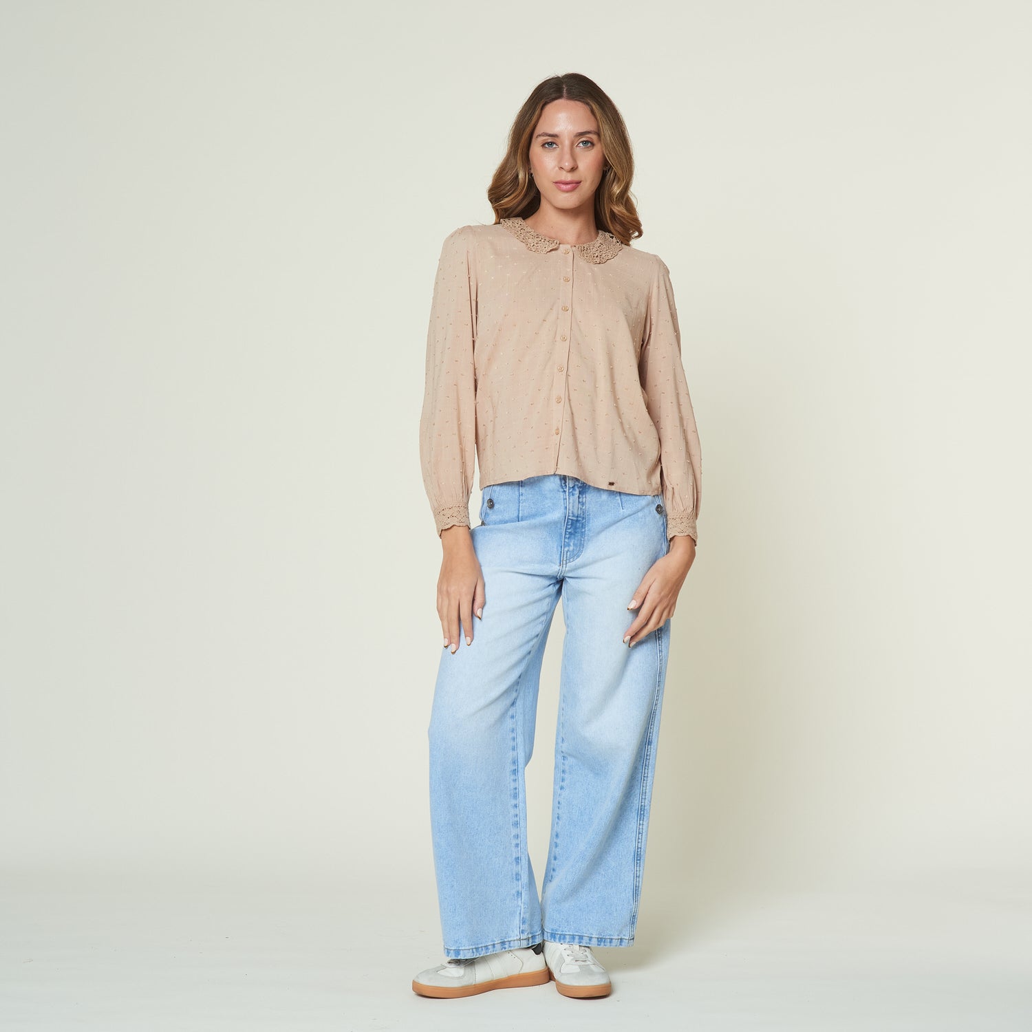Blusa Oceana Beige