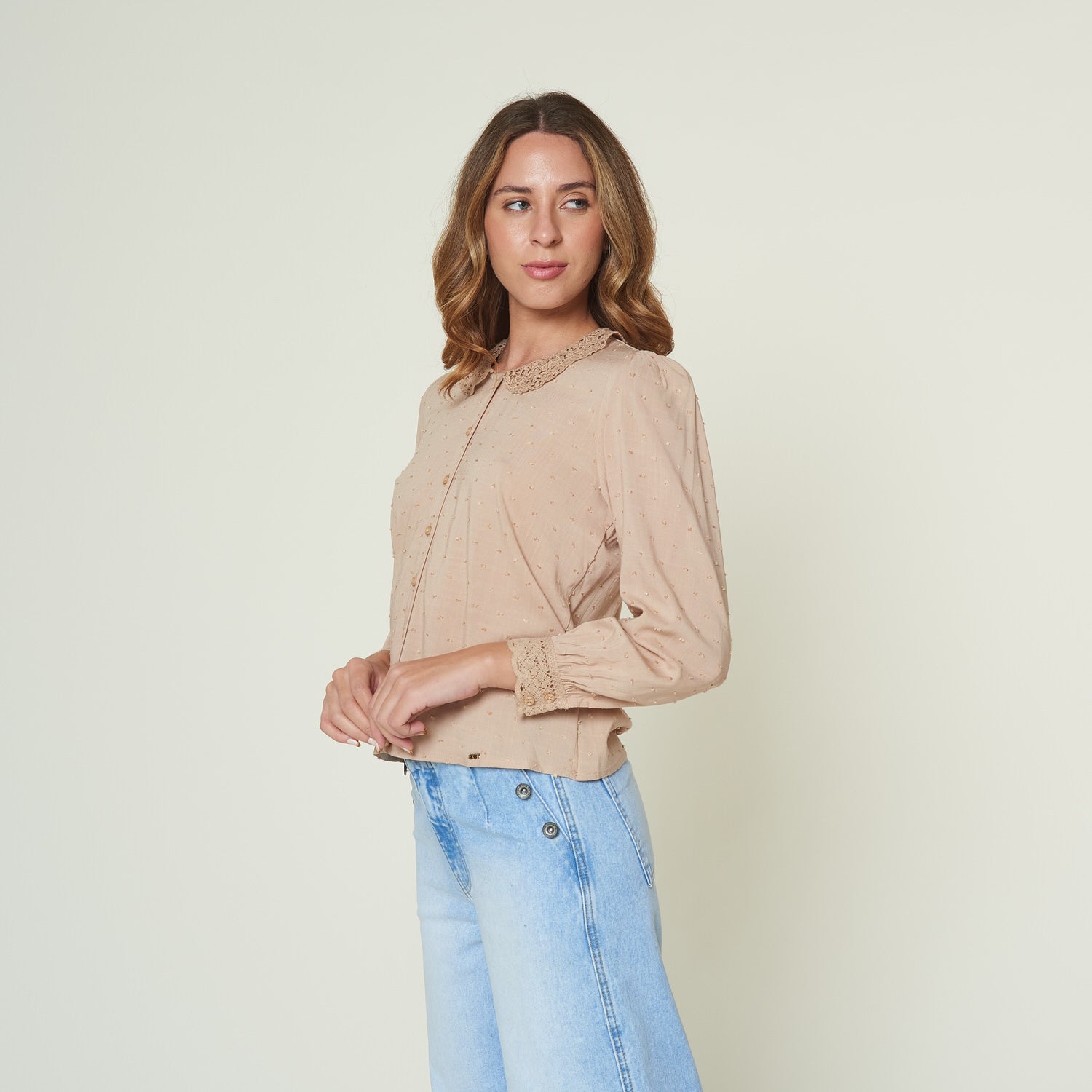 Blusa Oceana Beige