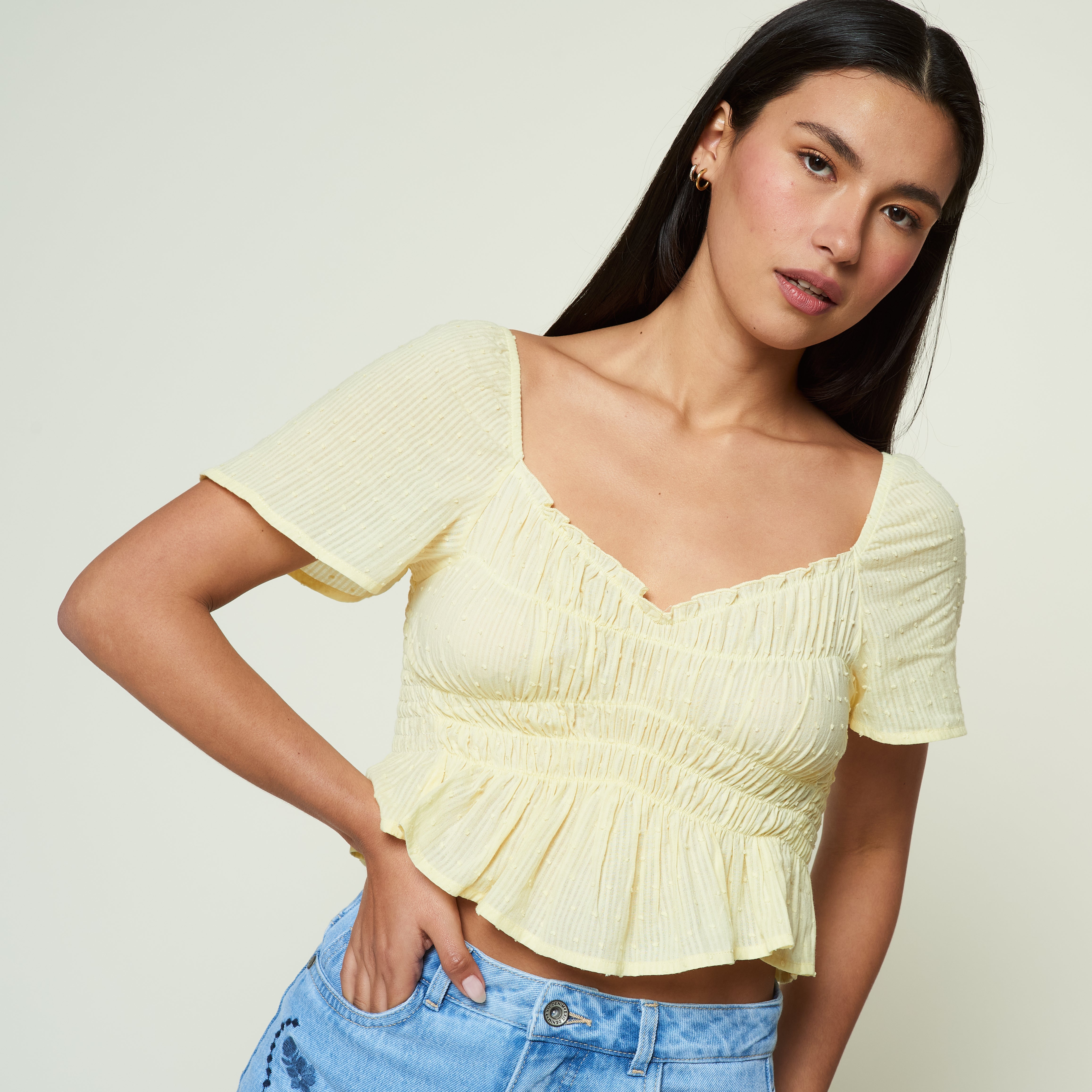 Blusa Oceano Amarillo
