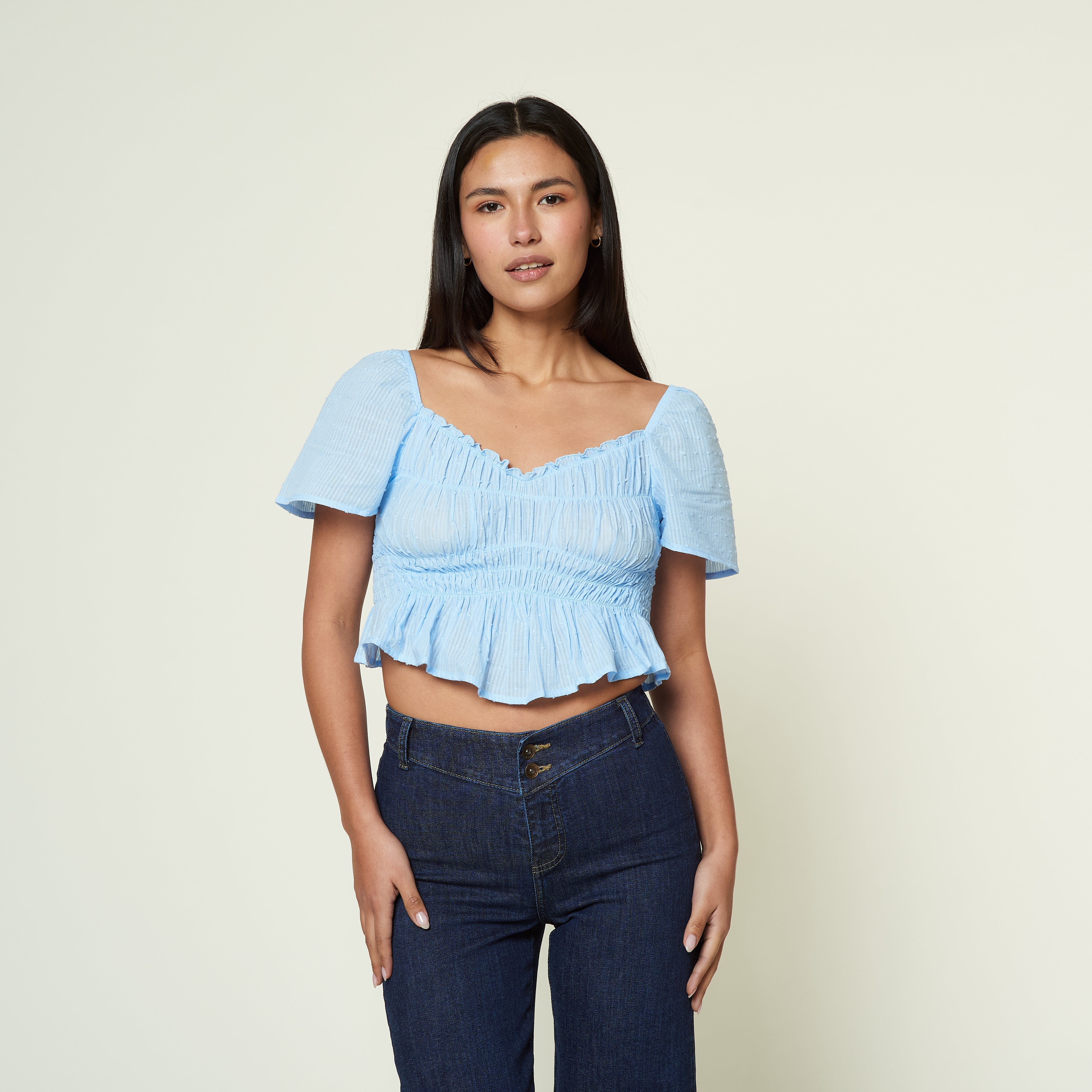 Blusa Oceano Celeste