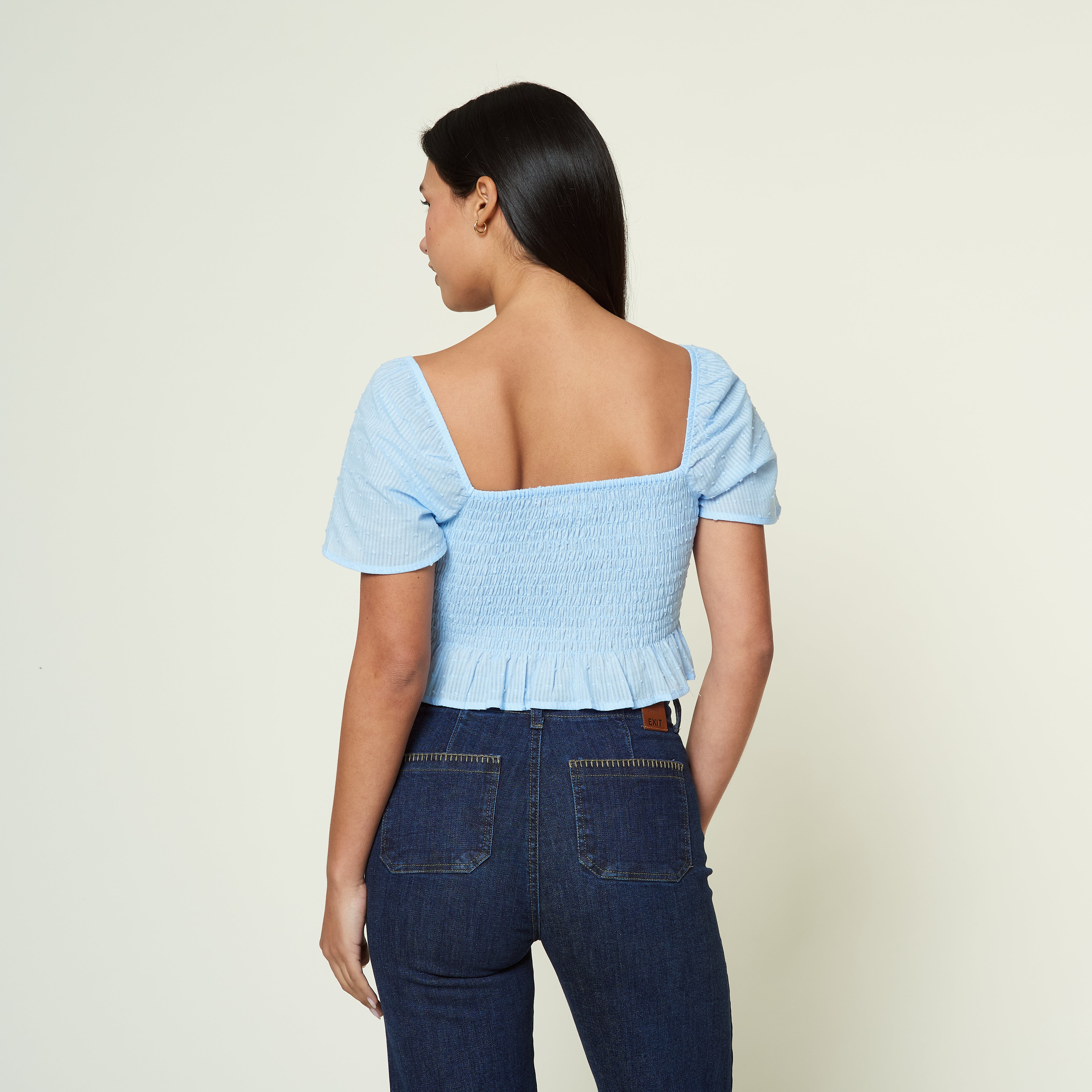 Blusa Oceano Celeste