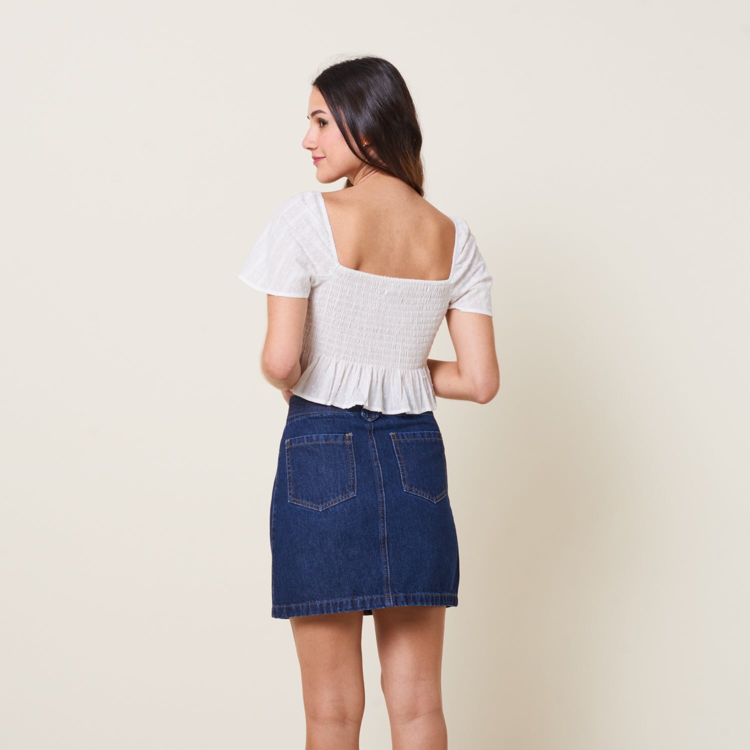 Blusa Oceano Hueso
