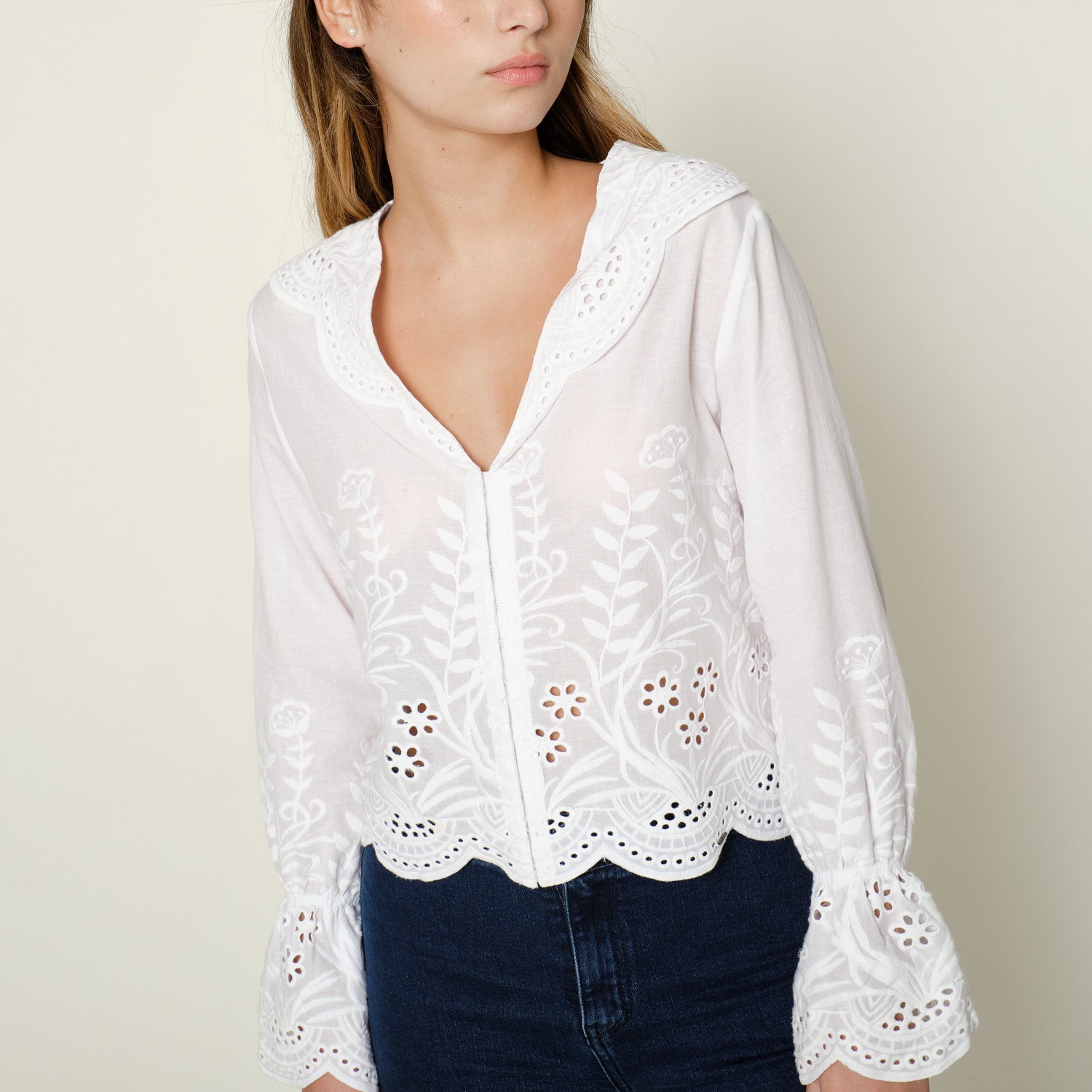 Blusa Ofelia Blanco