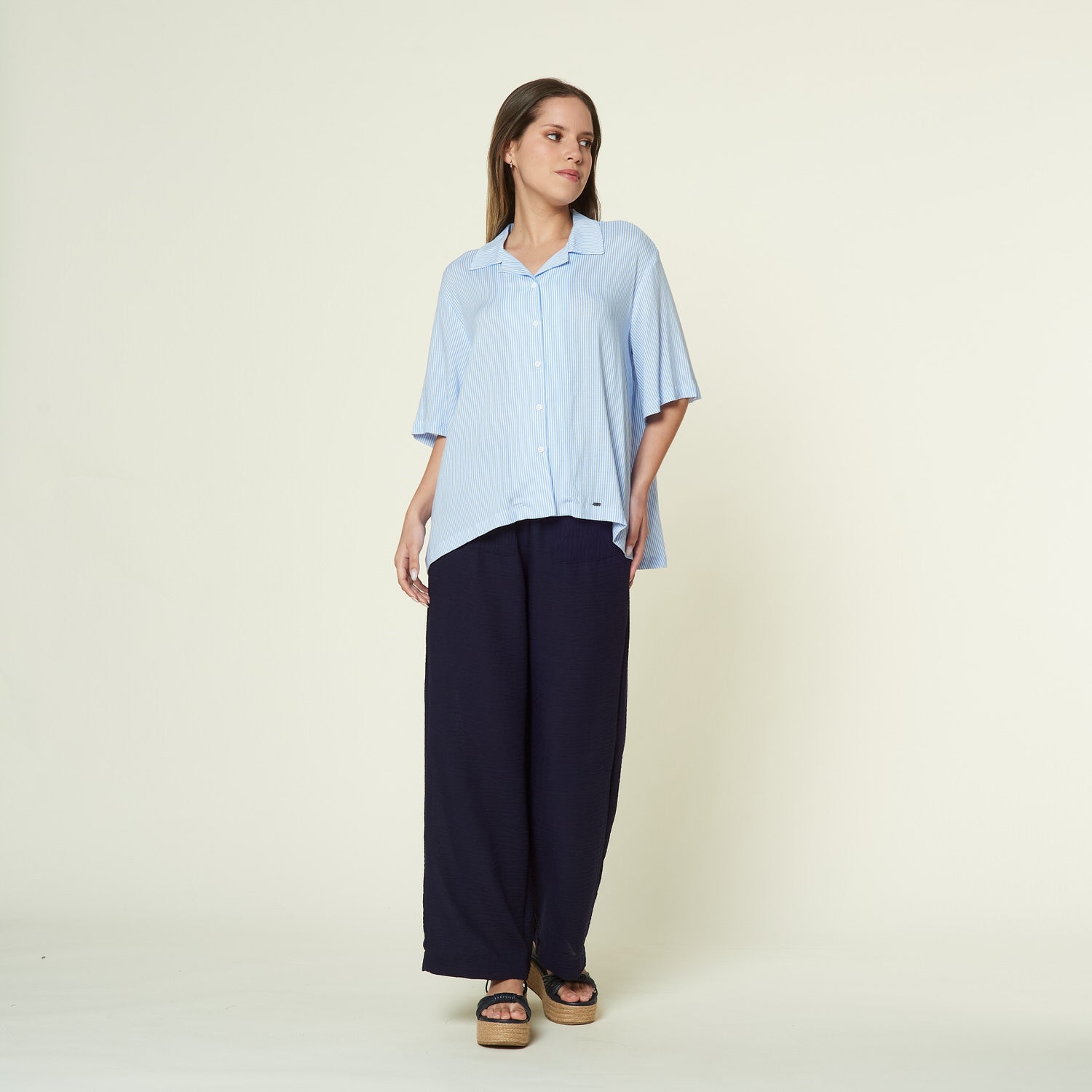 Blusa Omarla Celeste