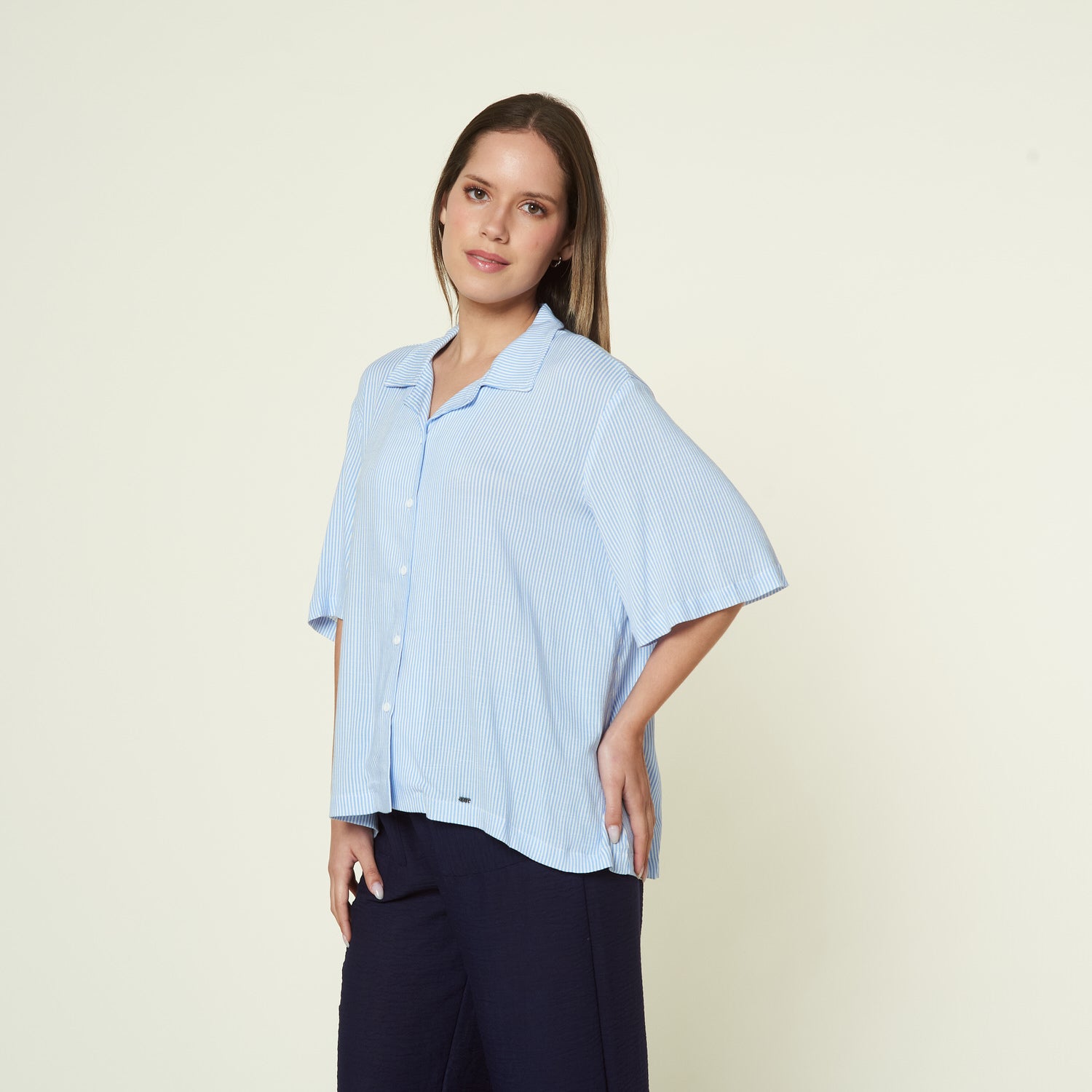 Blusa Omarla Celeste