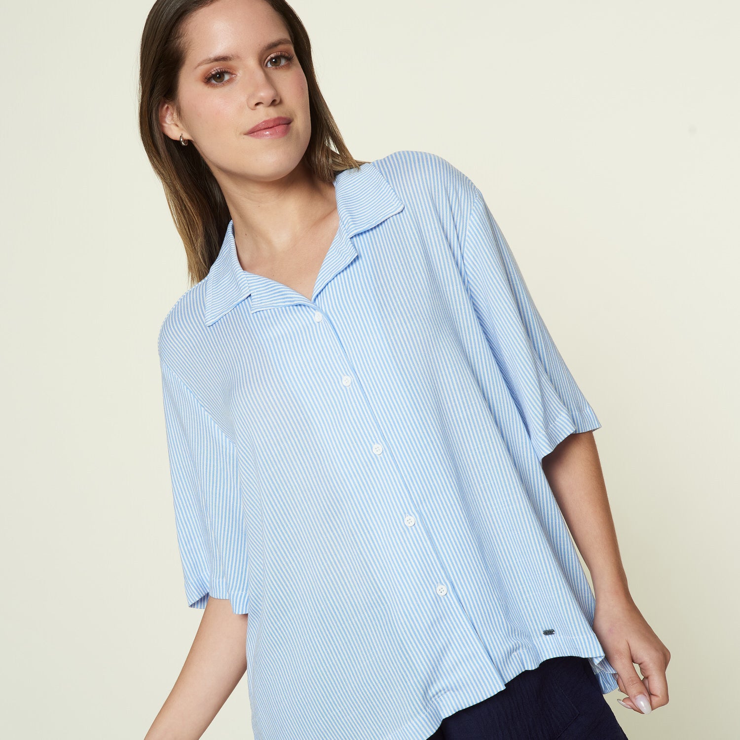 Blusa Omarla Celeste
