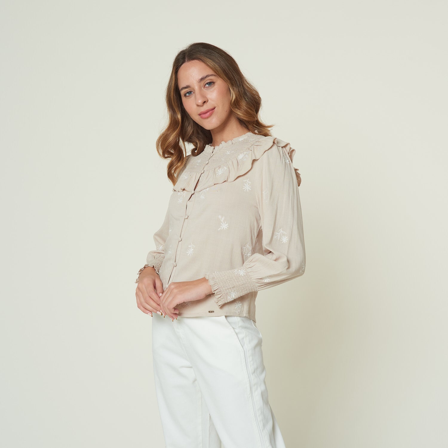 Blusa Ordella Beige