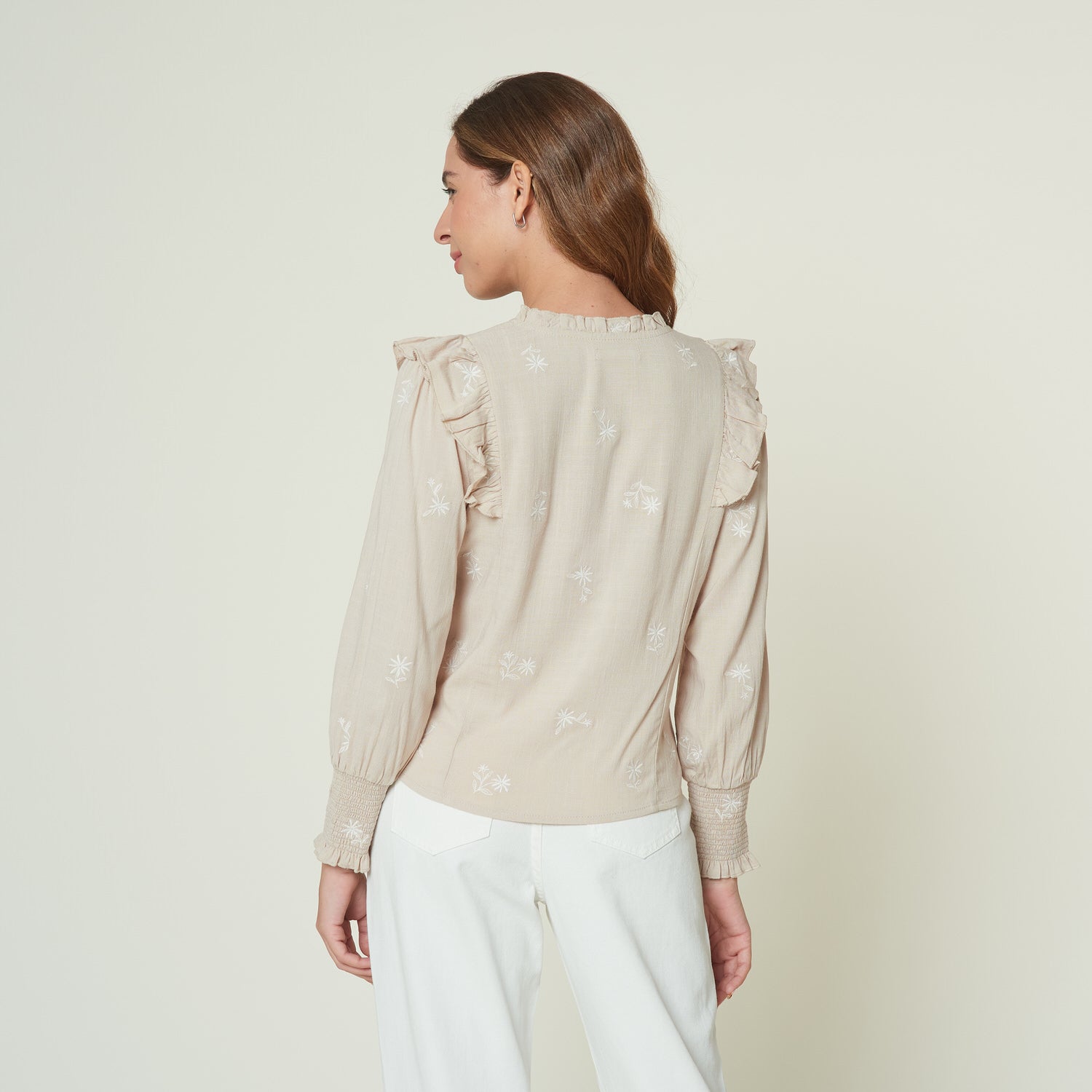 Blusa Ordella Beige