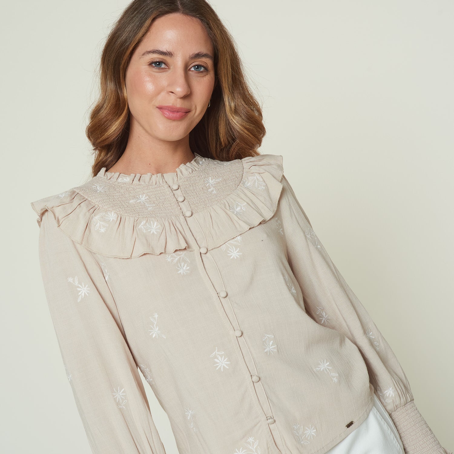 Blusa Ordella Beige